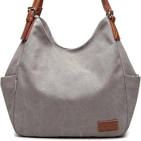 Practicality, but with a certain charm. The Worldlyda canvas hobo blends laid-back ease with thoughtful design; multiple pockets, a soft structure, and a feel that only gets better with time. It’s the kind of bag you reach for without thinking, ready