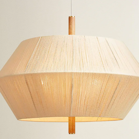 Nimbus Metal Pendant Light
A sculptural masterpiece that marries geometric precision with organic warmth, featuring a premium jute shade and refined wood accents.
