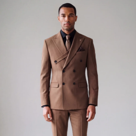 An ode to classic European tailoring, drawing inspiration from 1940s–1960s continental style. The pieces you will find here, highlight structured shoulders, sharp lapels, and distinguished patterns. From retro tweed vests to double-breasted suits and