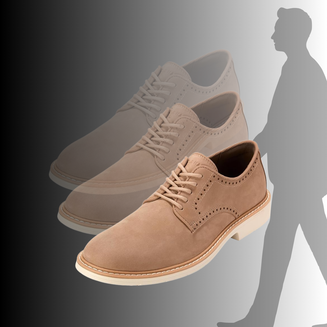 There’s something very Riviera about a soft beige shoe in the warmer months; easy, understated, and impossible to force. These Cole Haan shoes move between tailored trousers and relaxed denim without missing a beat. Lightweight and polished without t