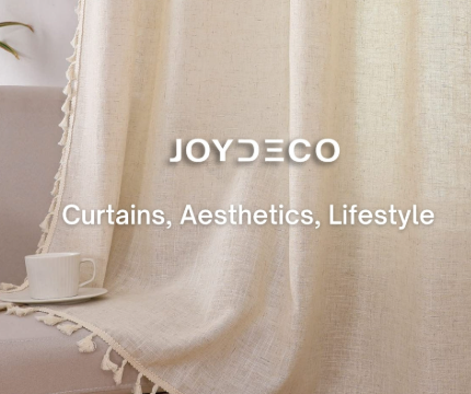 Joydeco’s refined fabrics and thoughtfully edited palettes draw from the quiet, everyday elegance found in European homes. Not the ornate extremes, but the lived‑in luxury of spaces shaped by light, routine, and effortless comfort. 