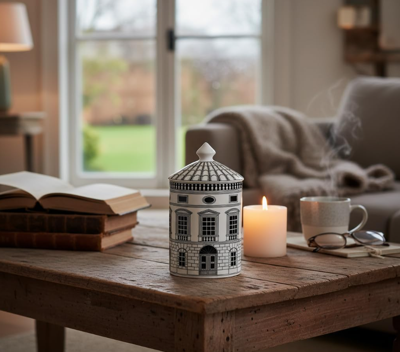 Architettura Italian Candle Holder.

A sculptural accent inspired by Italian design, the Architettura candle holder brings art and atmosphere together in one striking piece, adding a sense of personality to coffee tables, shelves, consoles, and dinin