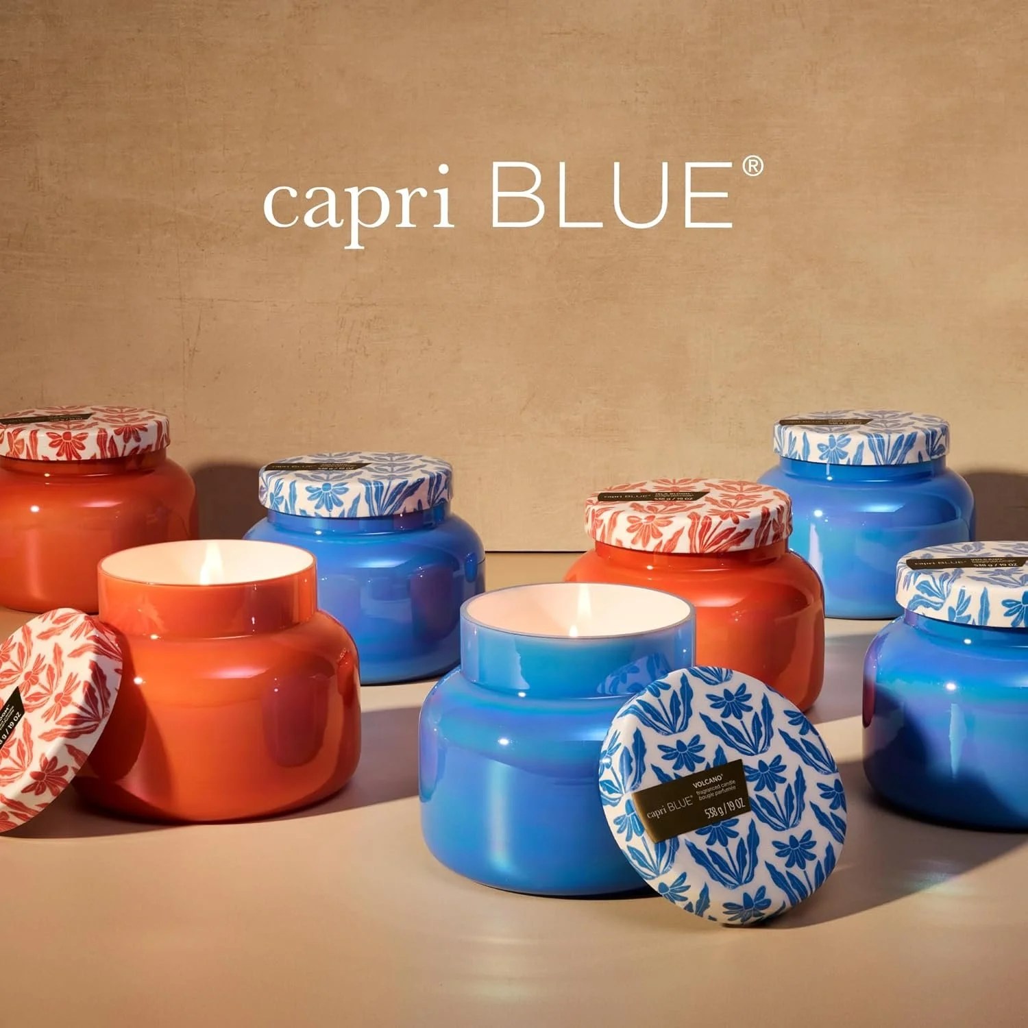 Bring a soft, sunlit energy into your home with the Capri Blue Riviera Sunset candle from the Spring Capsule Collection. Infused with vibrant tropical fruit notes, this long-lasting soy wax blend creates a fresh, uplifting atmosphere while adding a r