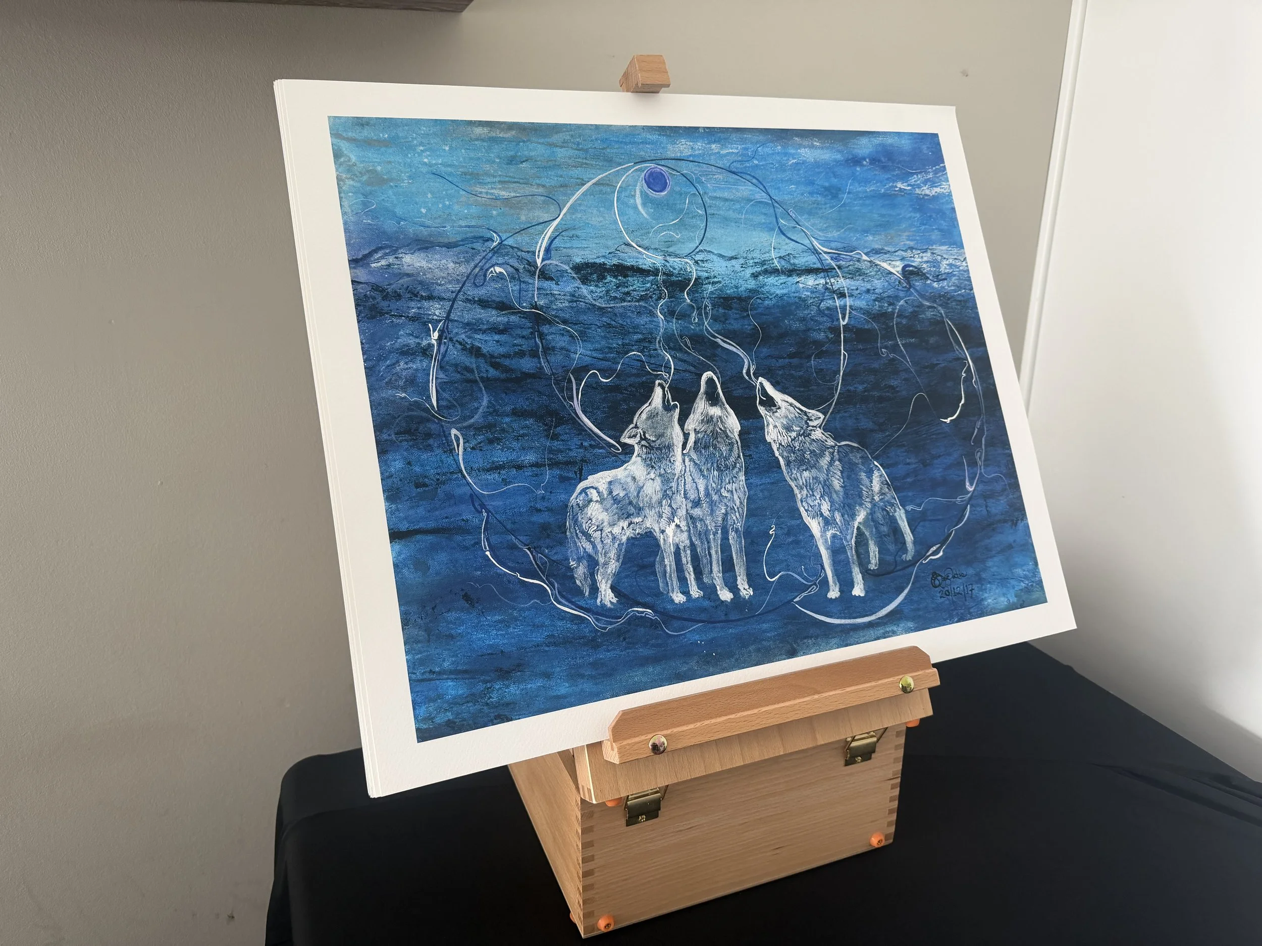 3 Wolves — Claudette Machatis Studio