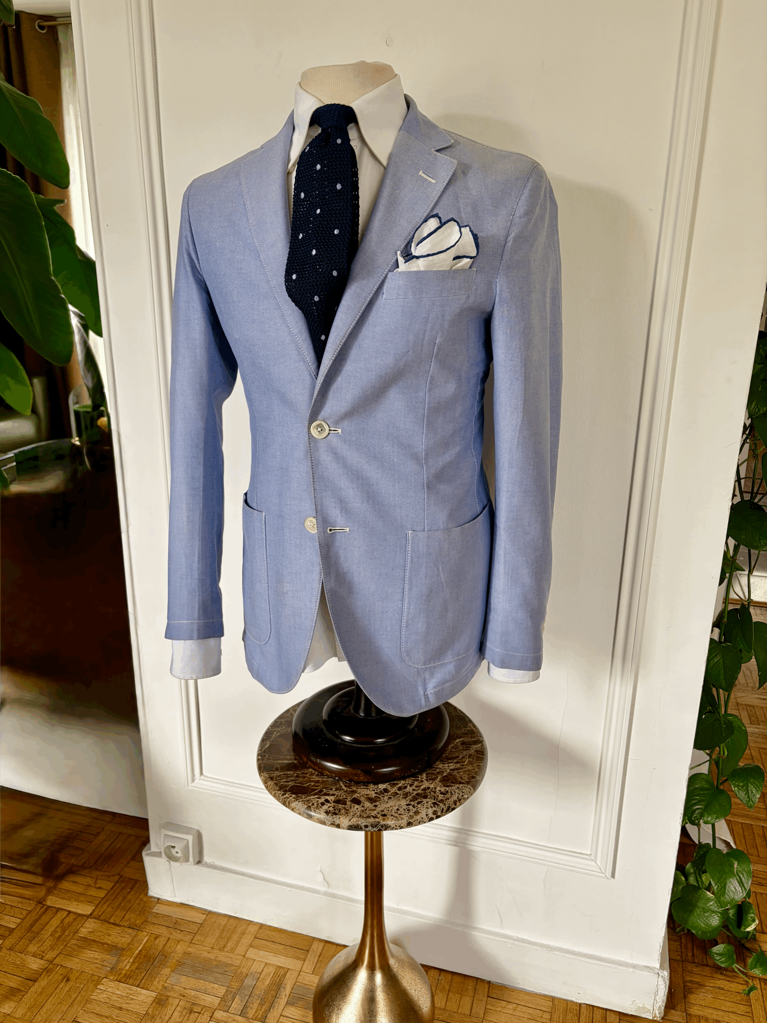 Ultimate Summer Sport Blazer – Capri Style, Breathable Piqué Cotton, Effortless Chic