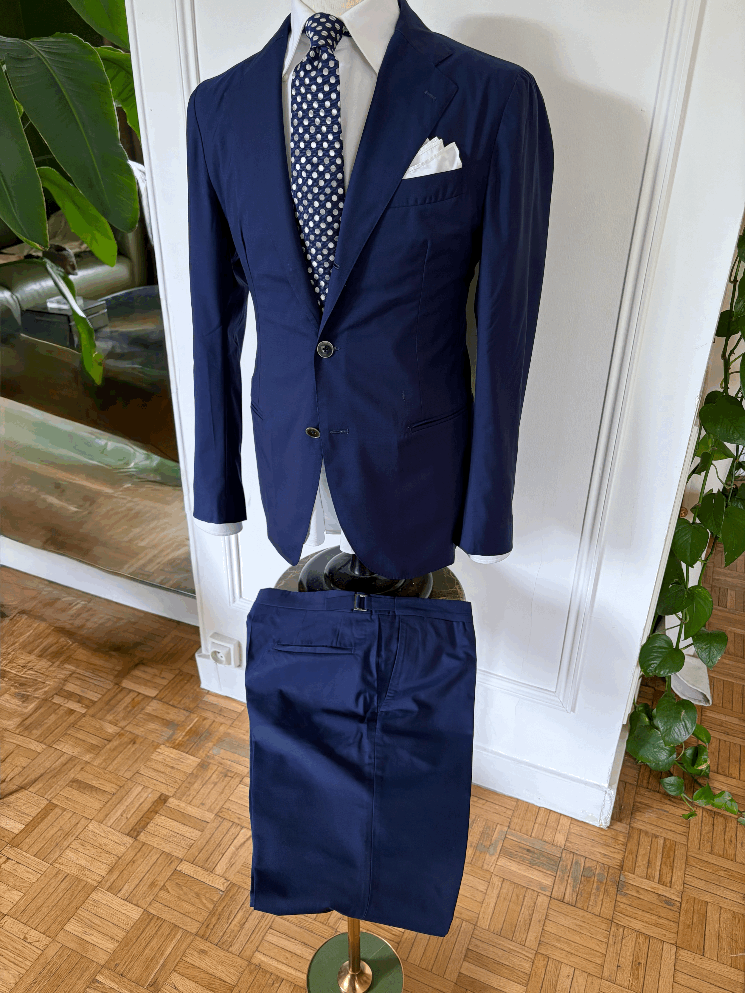 Gaiola Napoli Suit – Fully Unlined, Hand-Tailored Craft
