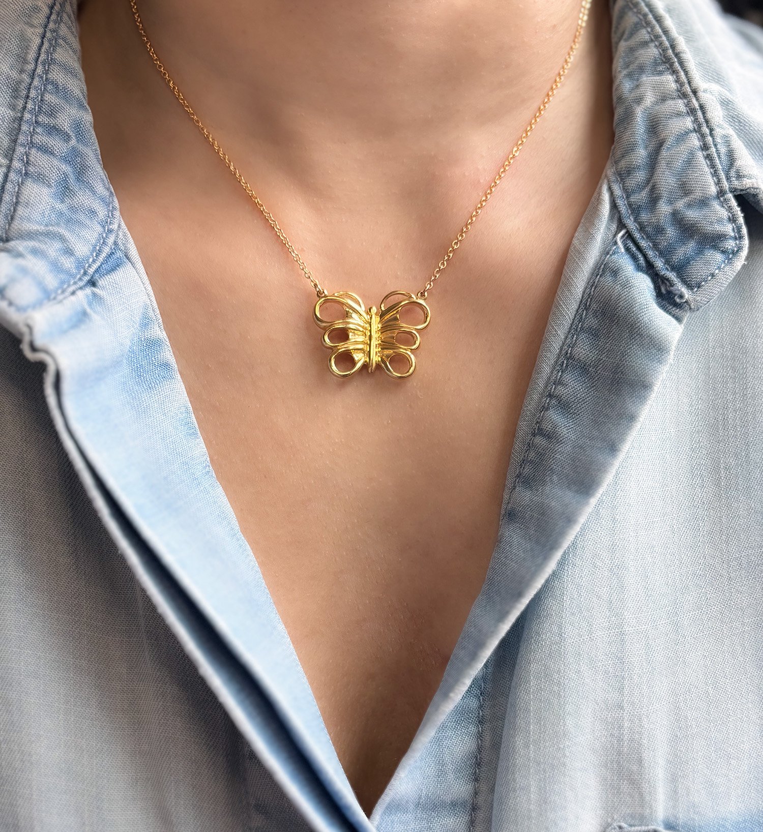 Roma Butterfly Pendant