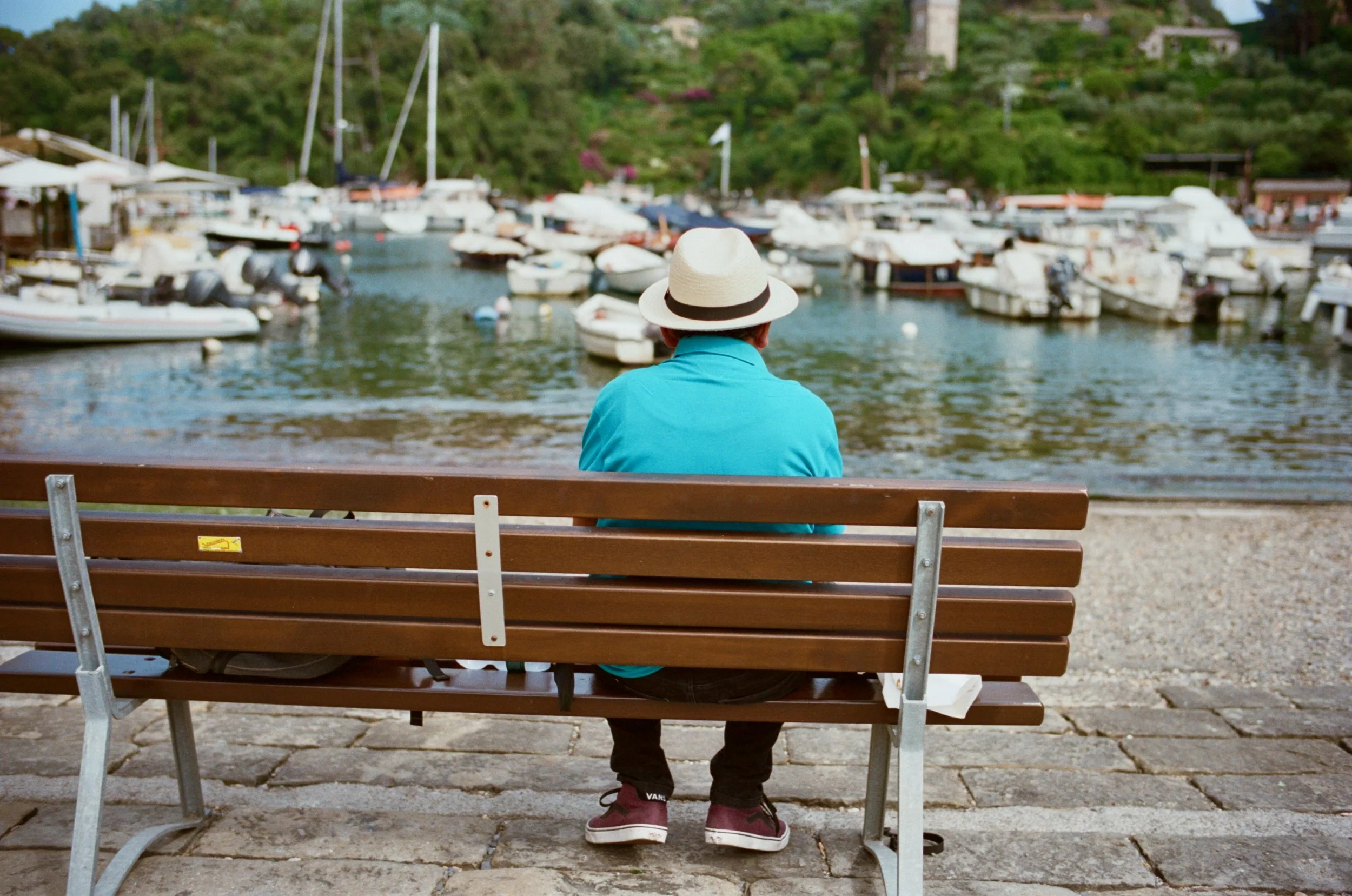 Portofino, Italy - Luglio.2025 -  bench II