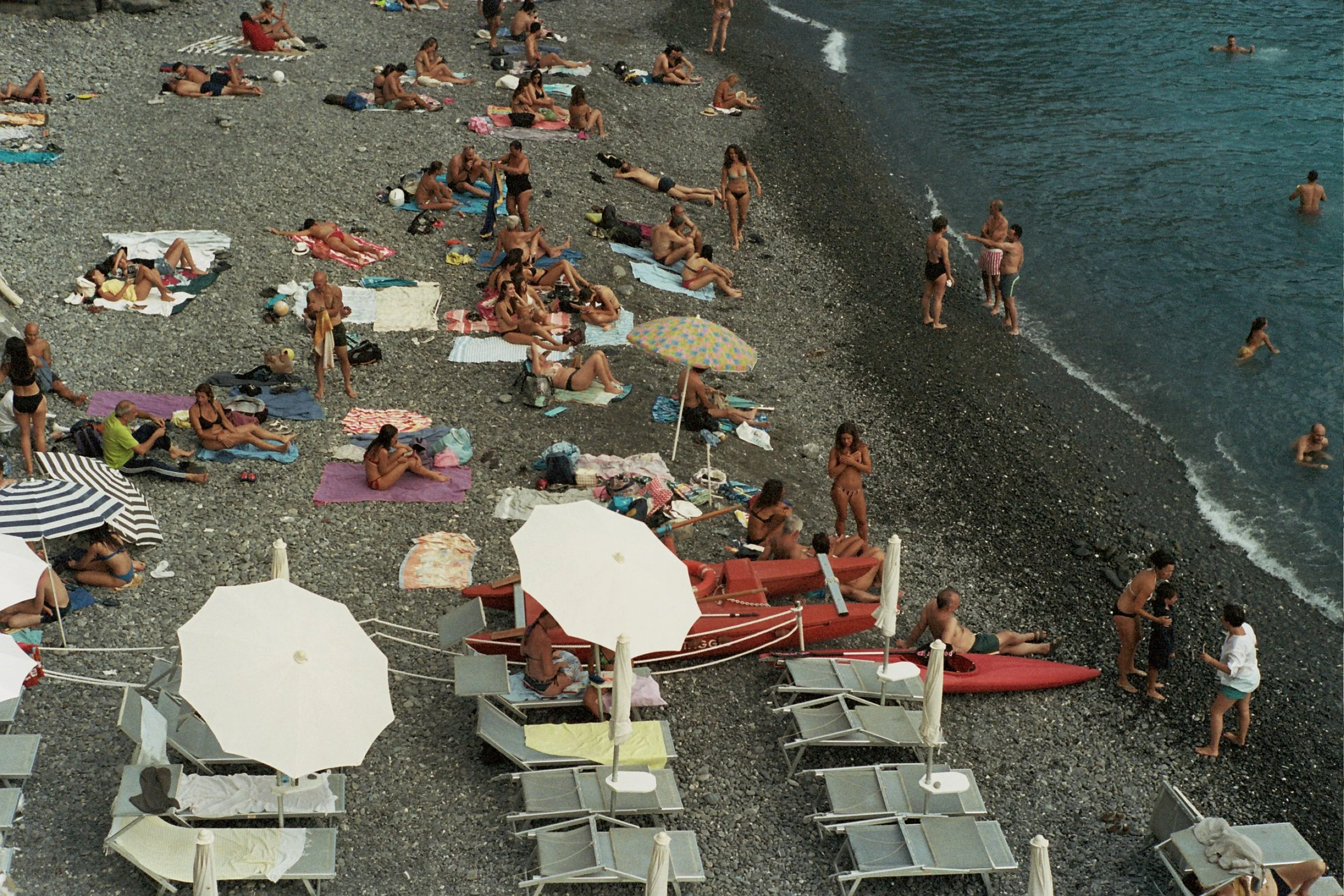 Camogli, Italy - Luglio.2018 - bathers I