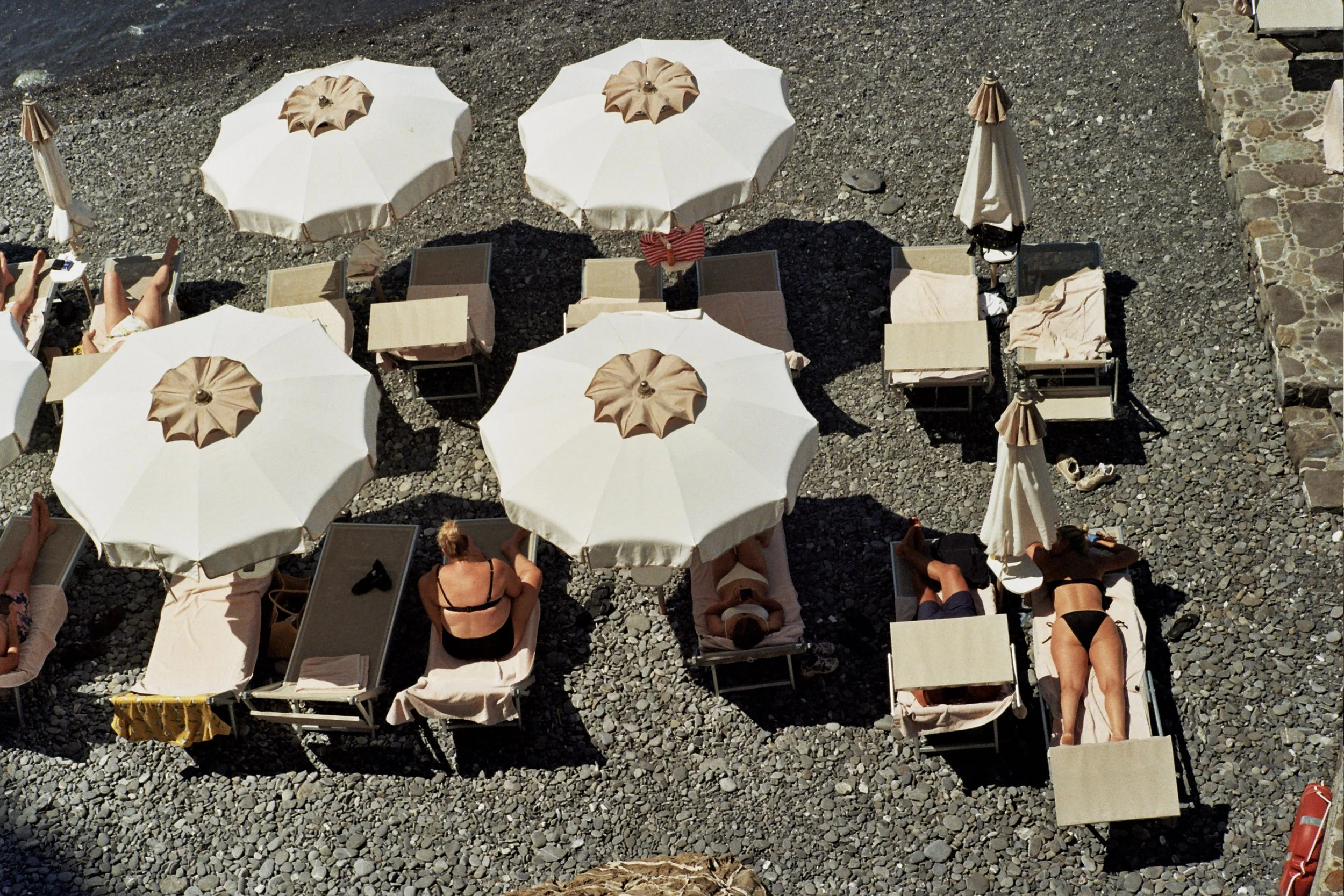 Cenobio dei Dogi - Camogli, Italy - Luglio.2018 - umbrellas II