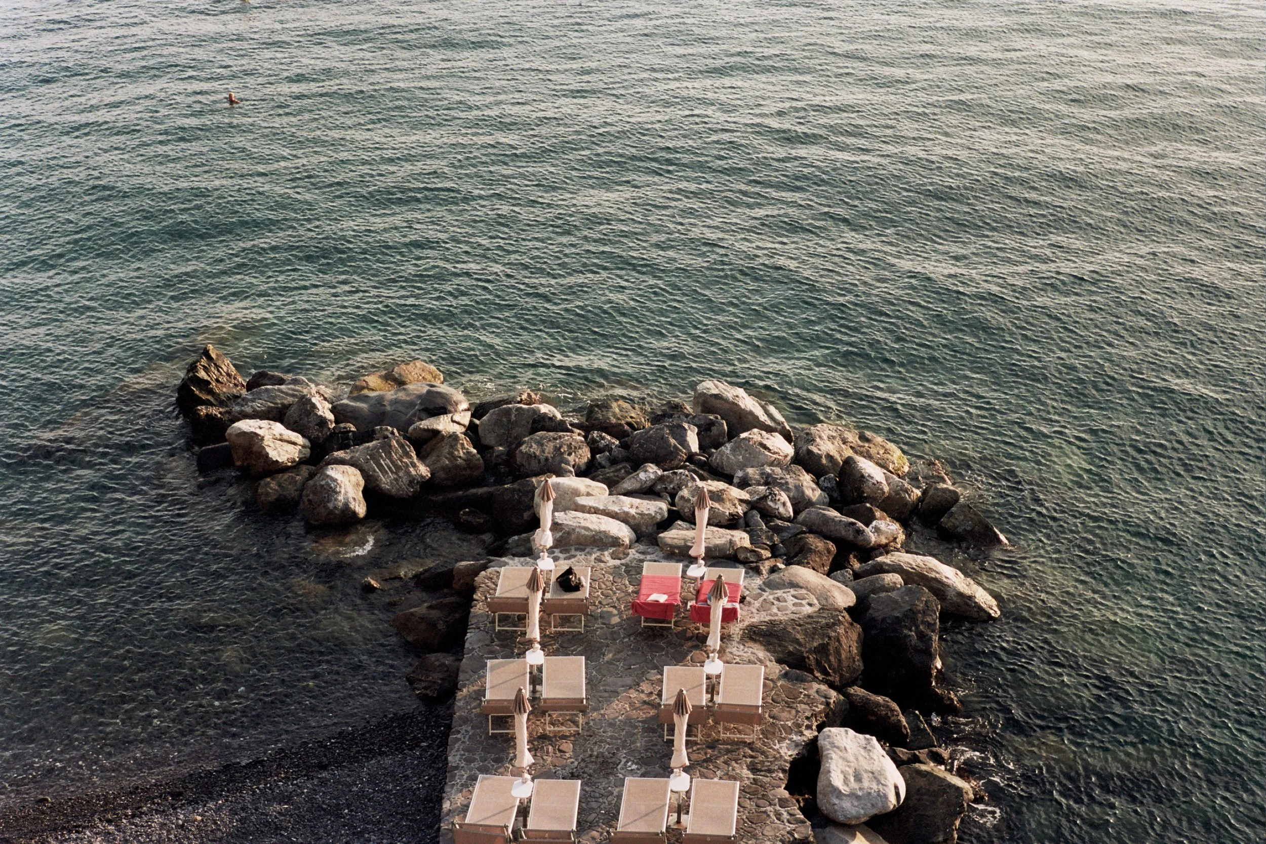 Cenobio dei Dogi - Camogli, Italy - Luglio.2018 - jetty
