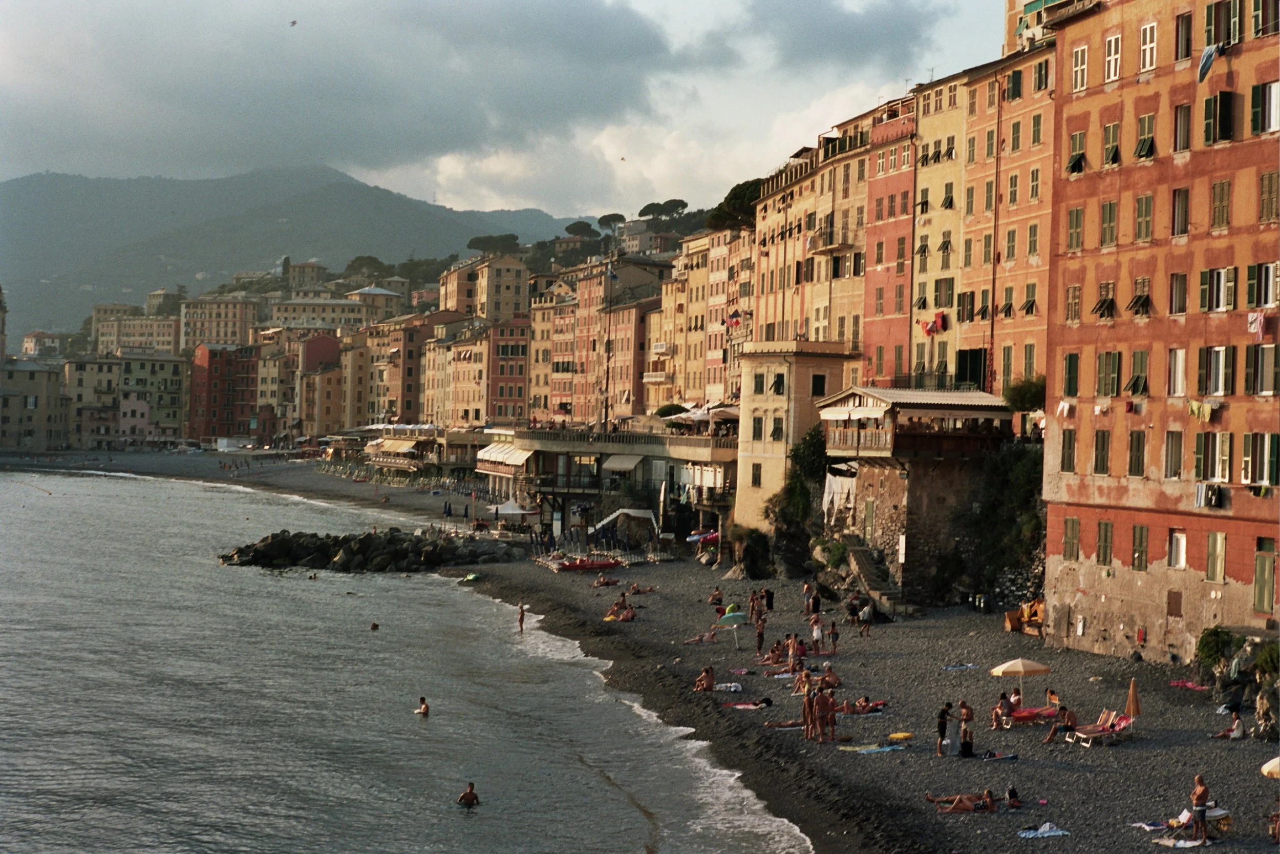 Camogli, Italy - Luglio.2018 - bathers II