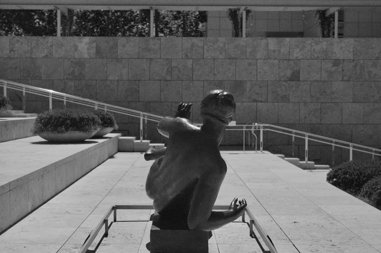 Getty Center - Los Angeles, California - January 2024 - statue I