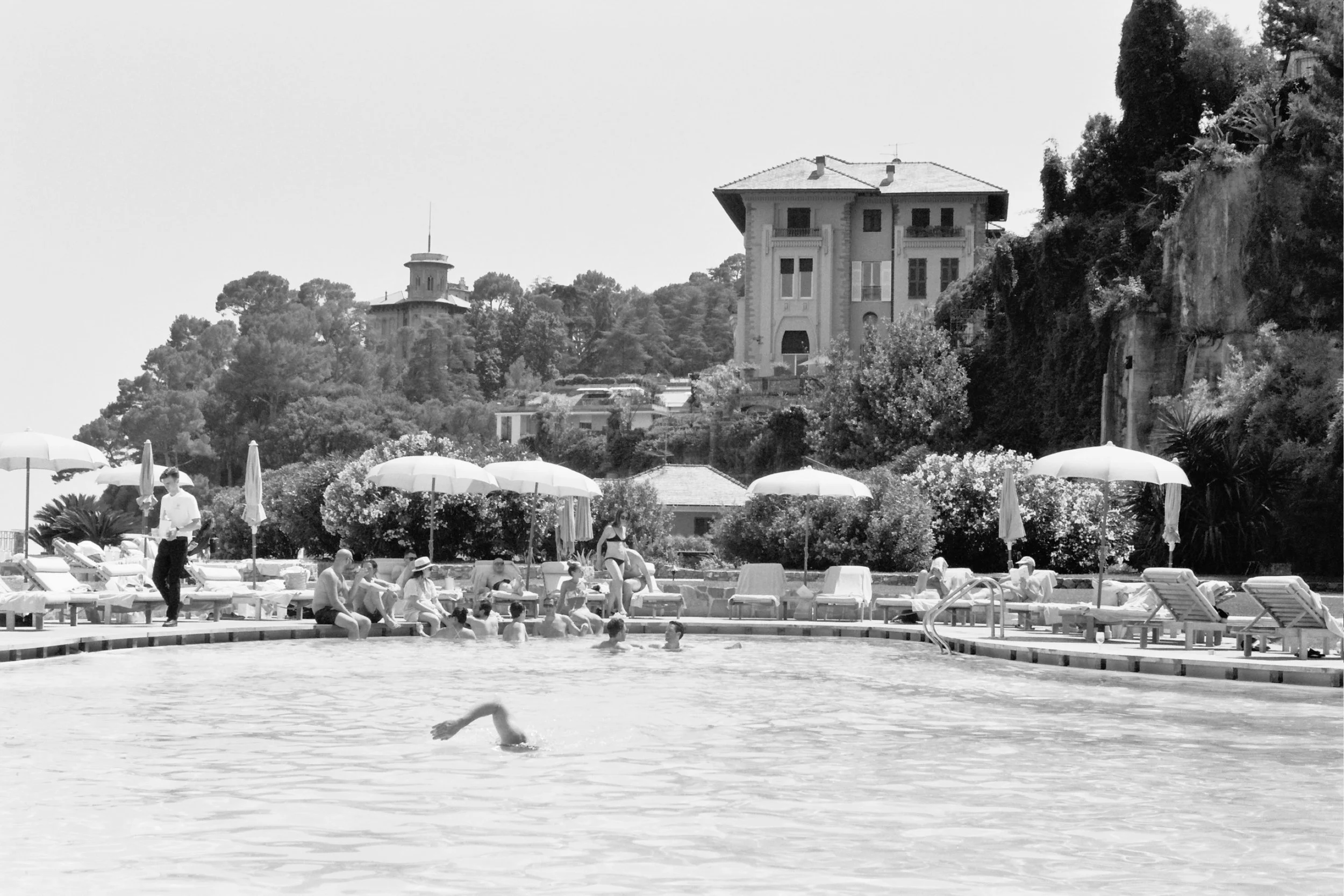 Grand Hotel Miramare - Santa Margherita Ligure, Italy - Luglio.2019 - swimmer