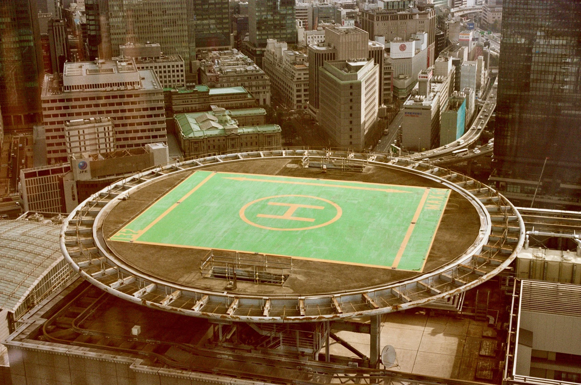 Tokyo, Japan — 2024年2月- helipad