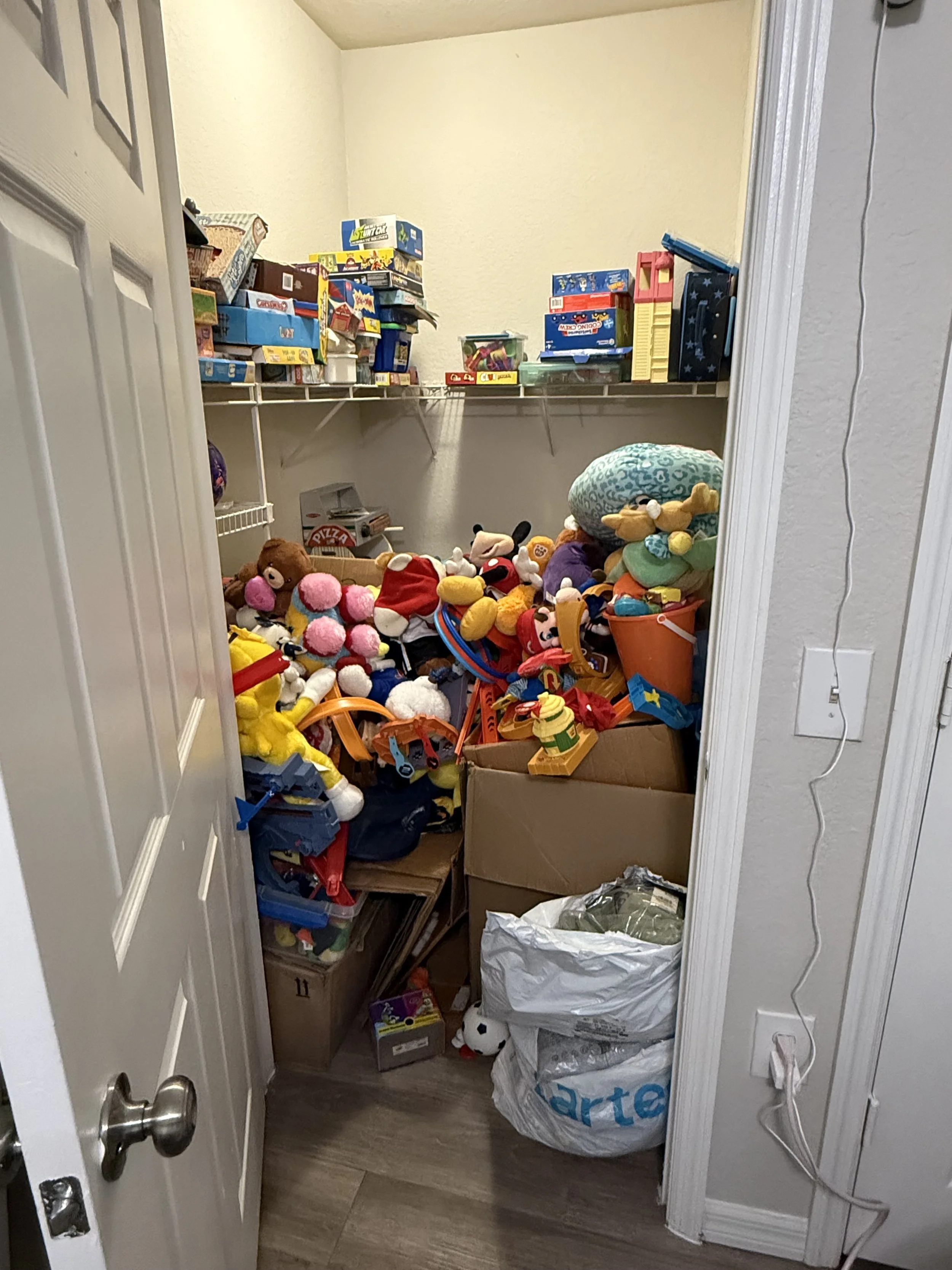 After relocating, this mom hit the ground running—keeping life moving for everyone else while her own needs came last. The boxes she never had the capacity to unpack became a lingering reminder of a difficult season she was ready to move beyond.