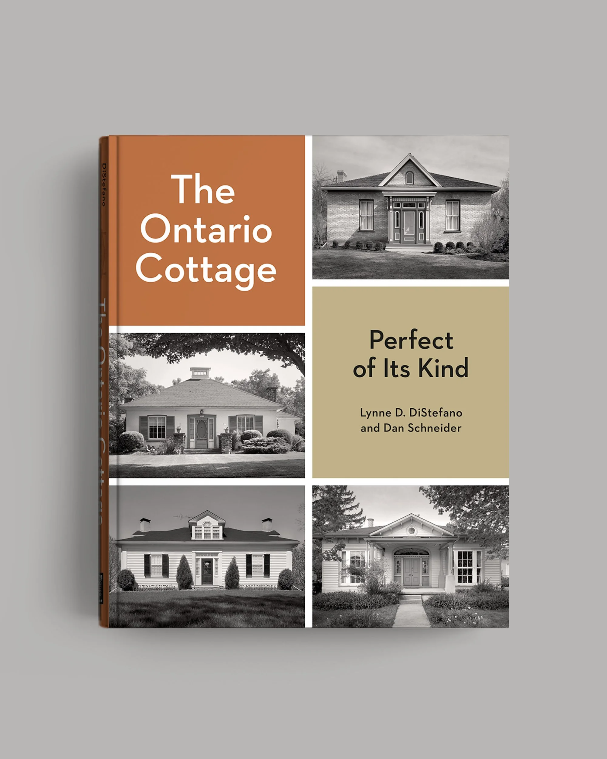 Book cover design for The Ontario Cottage