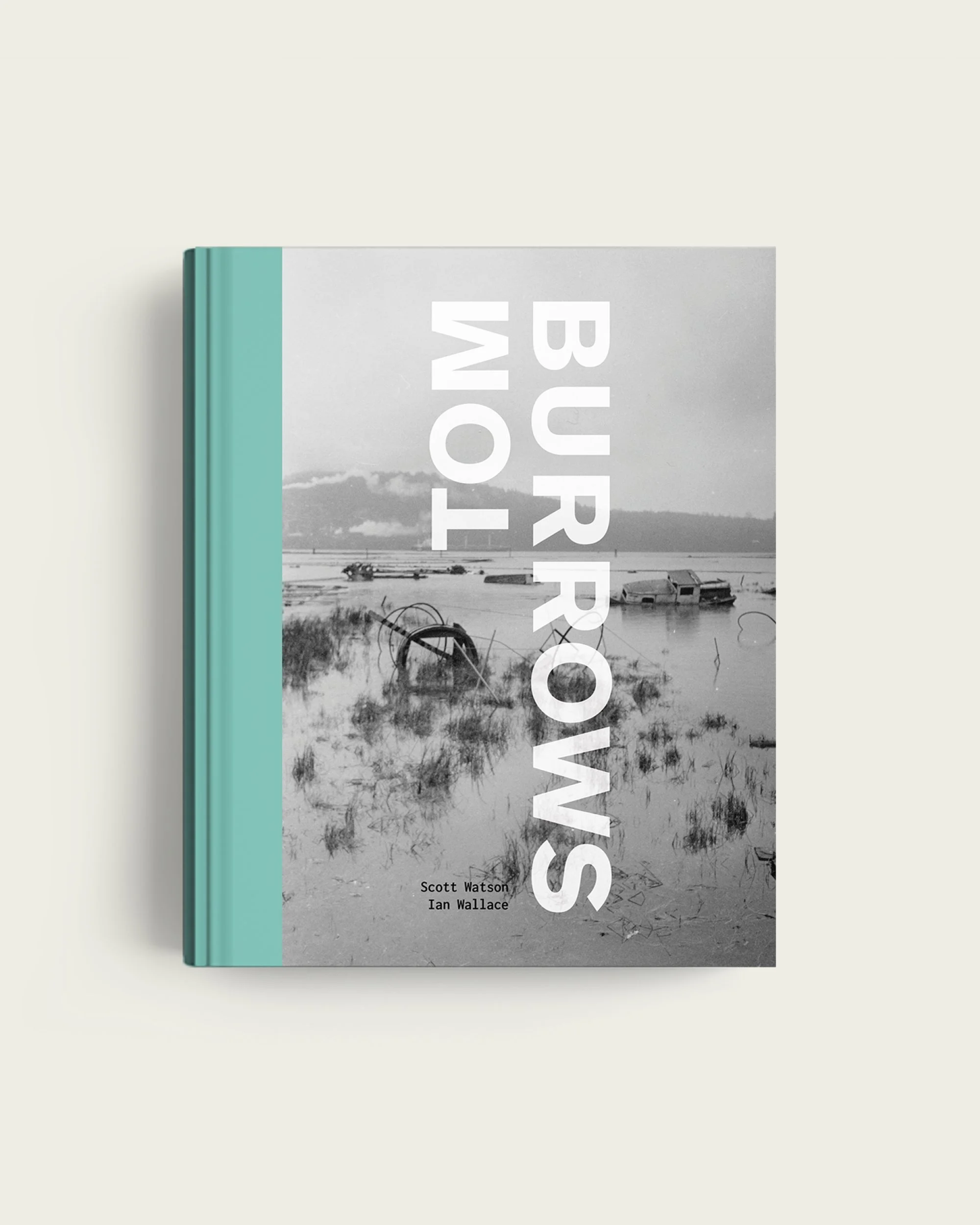 book cover design for tom burrows