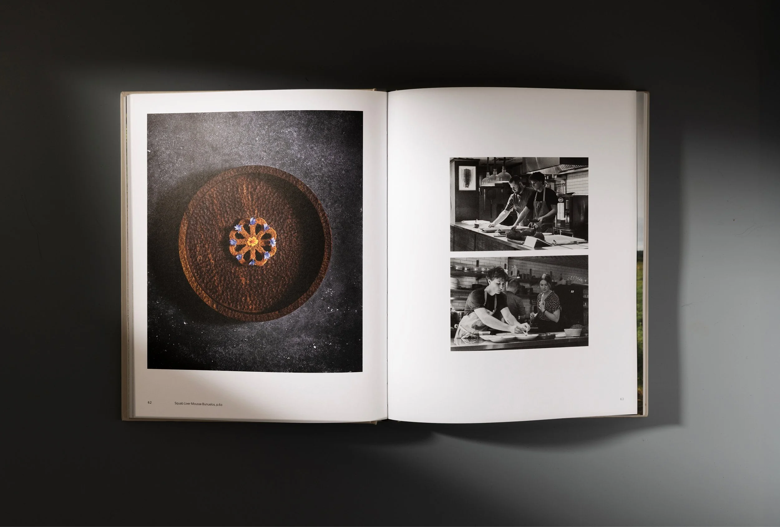 Cookbook layout design 