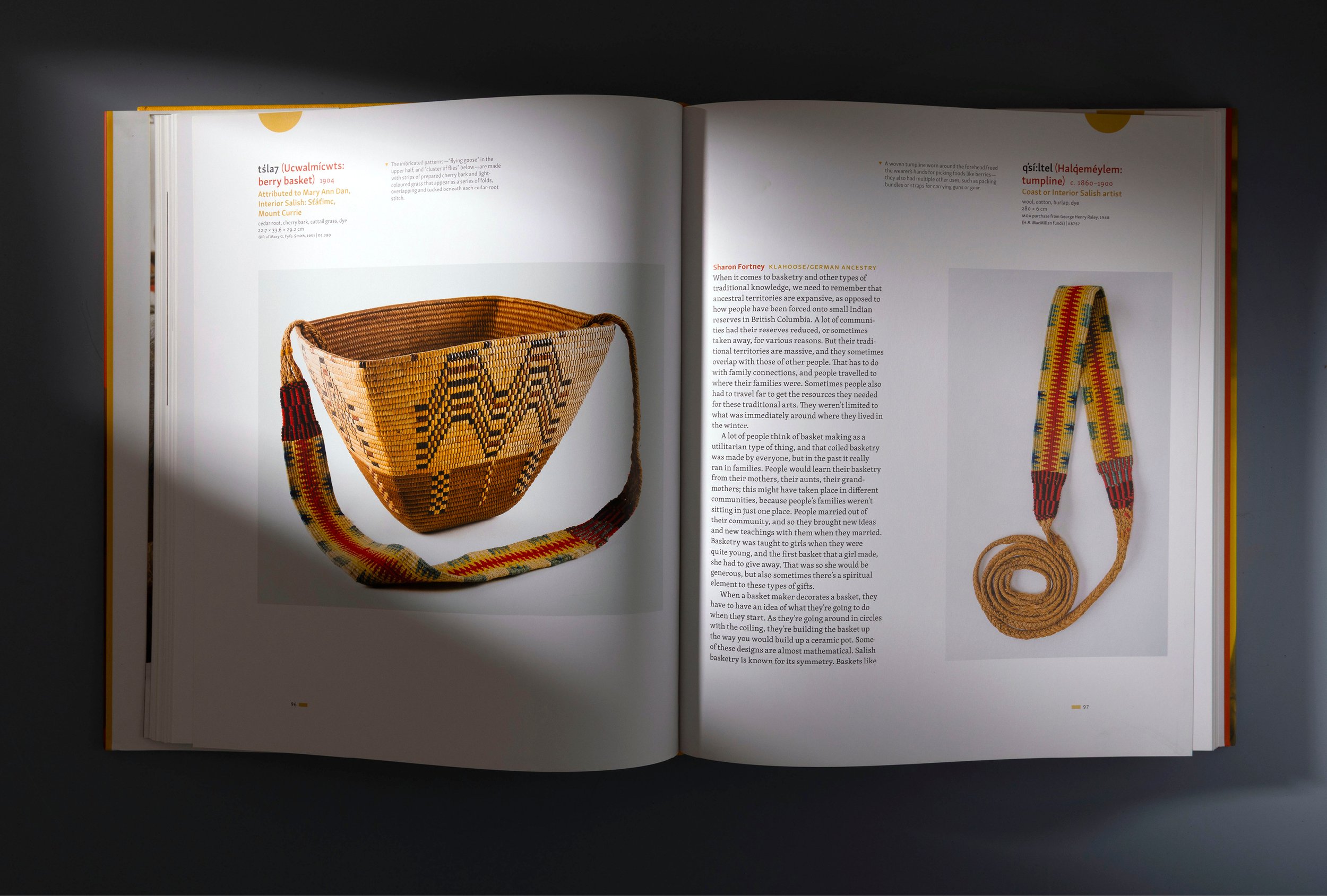 Book design layout