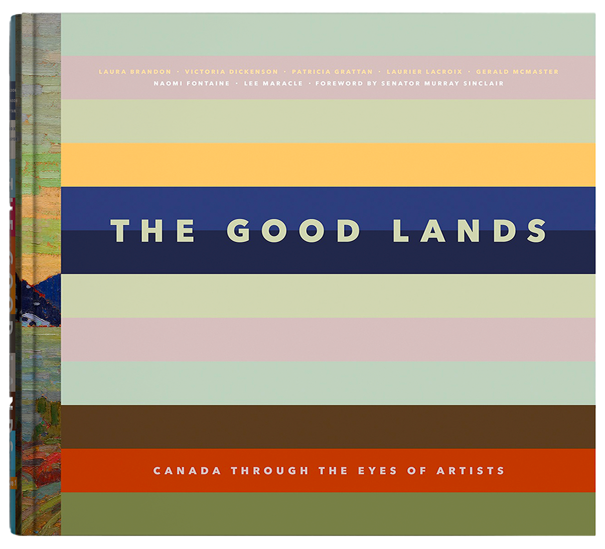 The Good Lands book Canadian art book cover