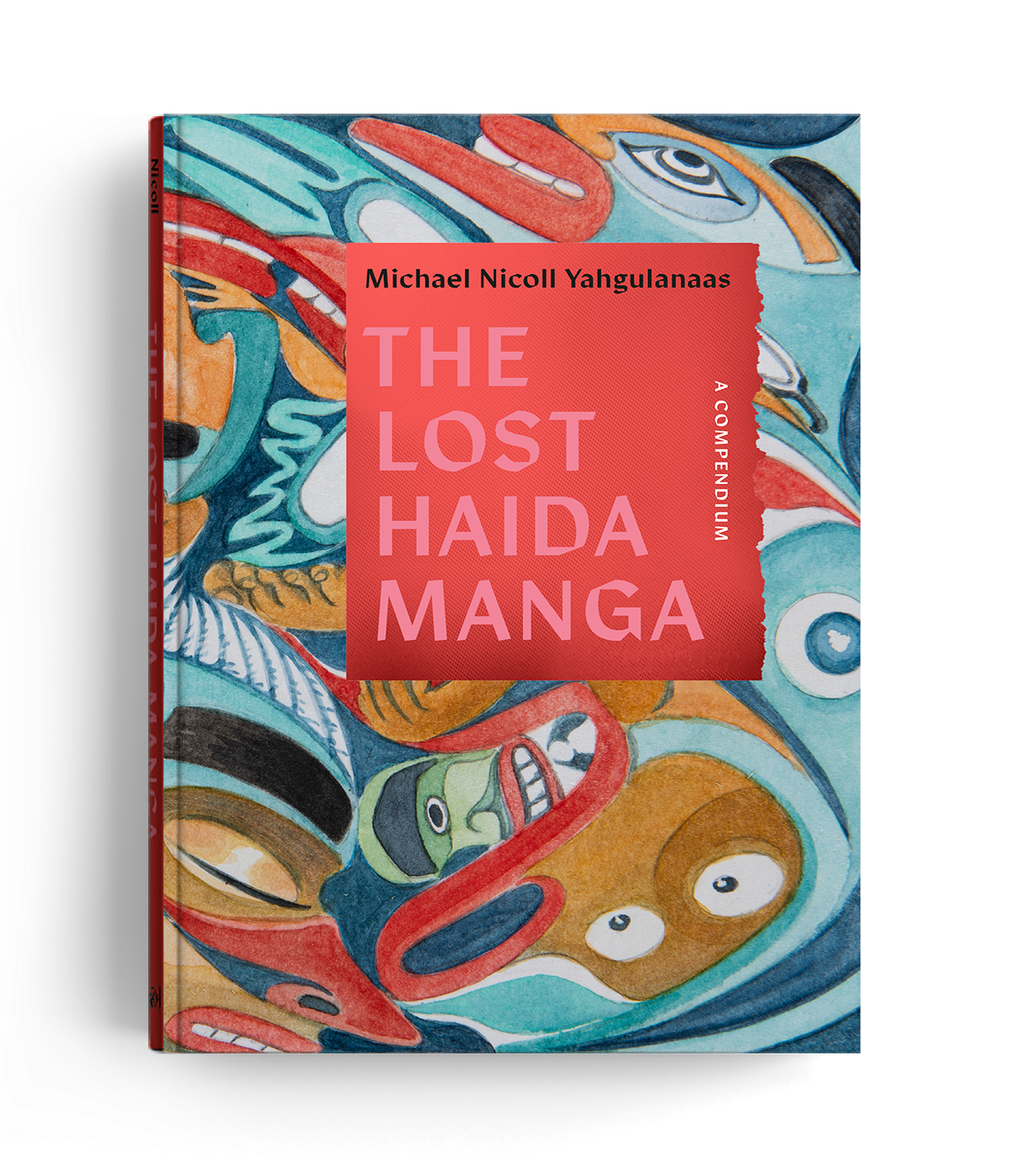 Michael Nicoll Yahgulanaas The Lost Haida Manga book cover