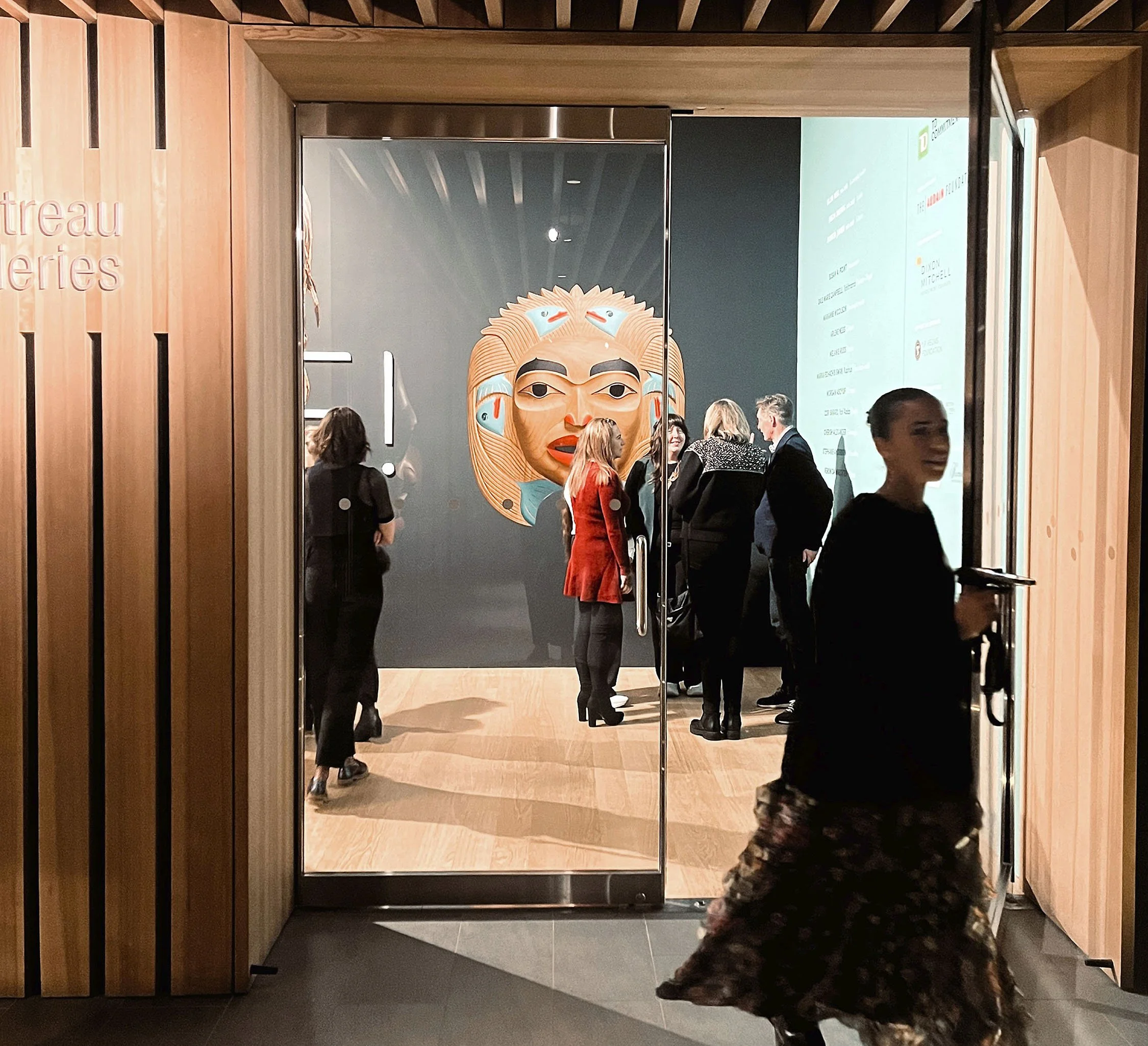 Catalogue and exhibition graphic design for Audain Art Museum