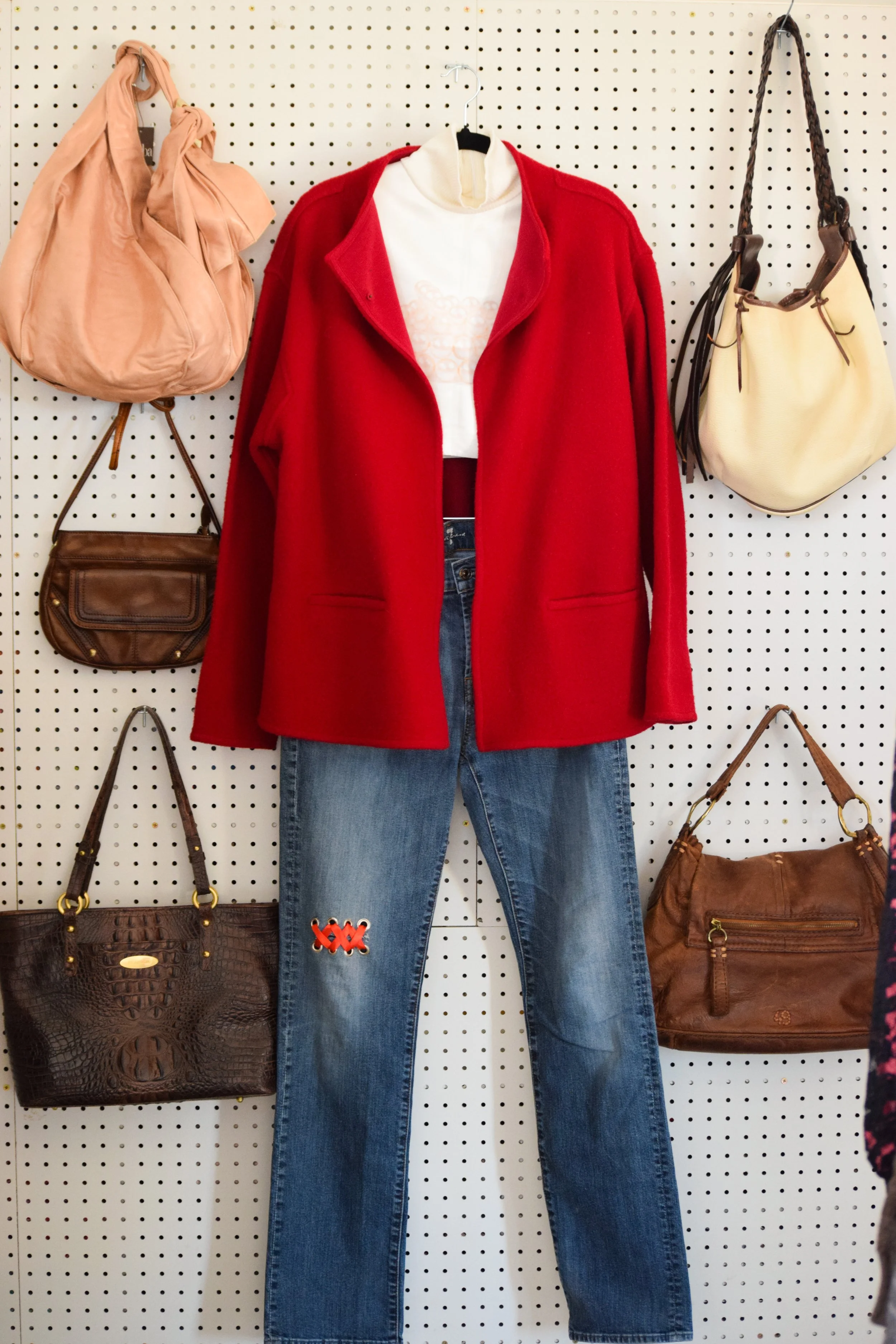 Designer clothing and bags at The Pearl