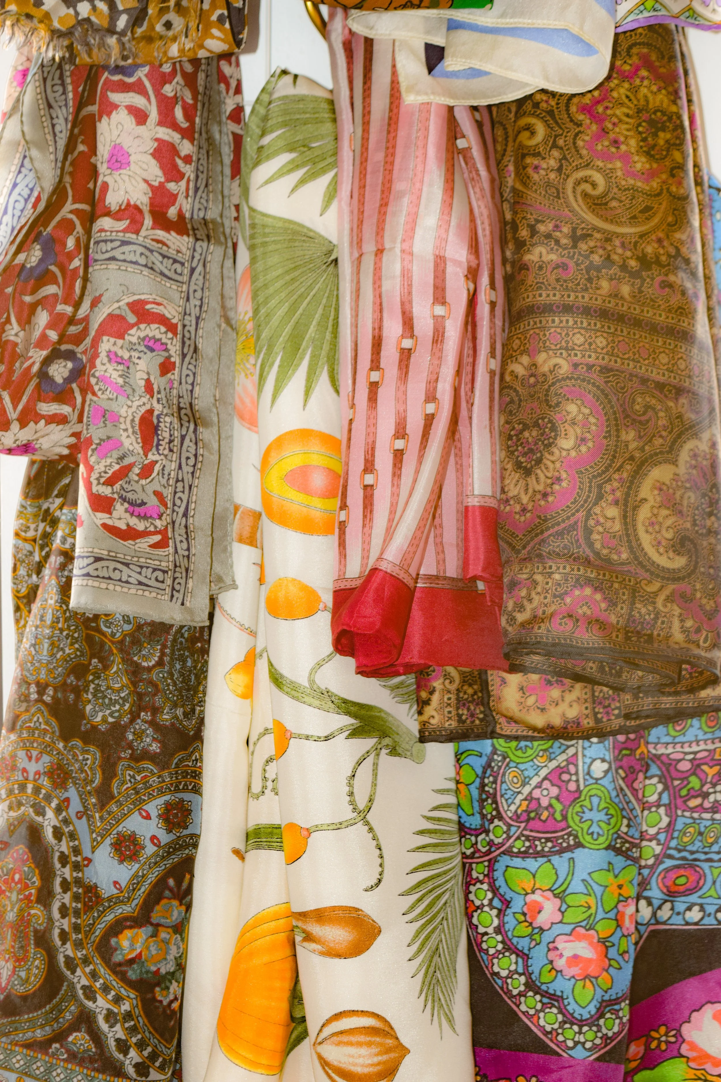 Designer scarves at The Pearl
