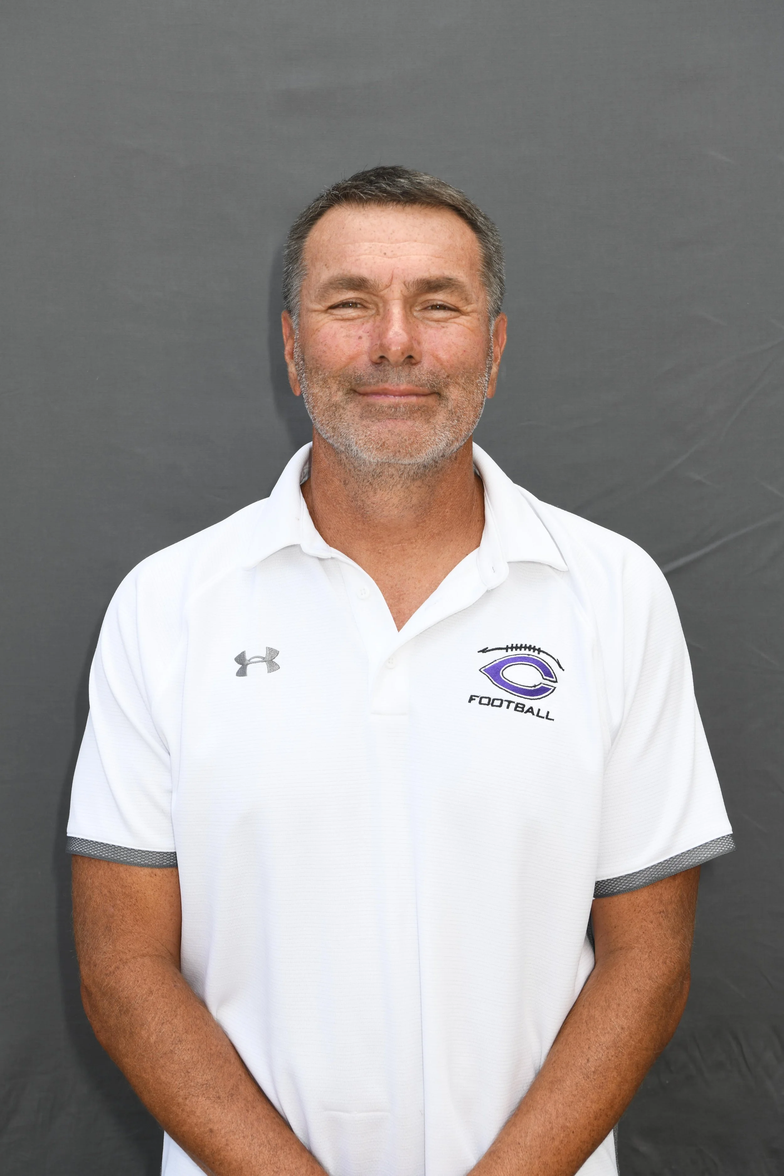 Portrait of Thadd Mac Neal, Head Coach of Carlsbad High School Football Team
