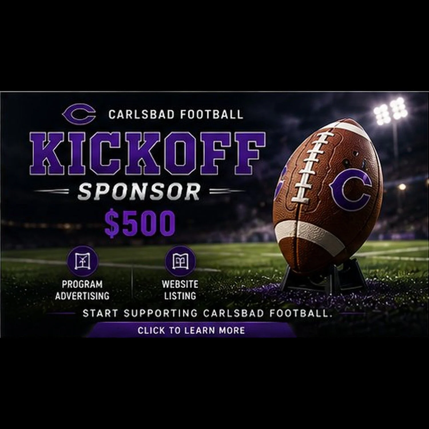 KICKOFF SPONSOR