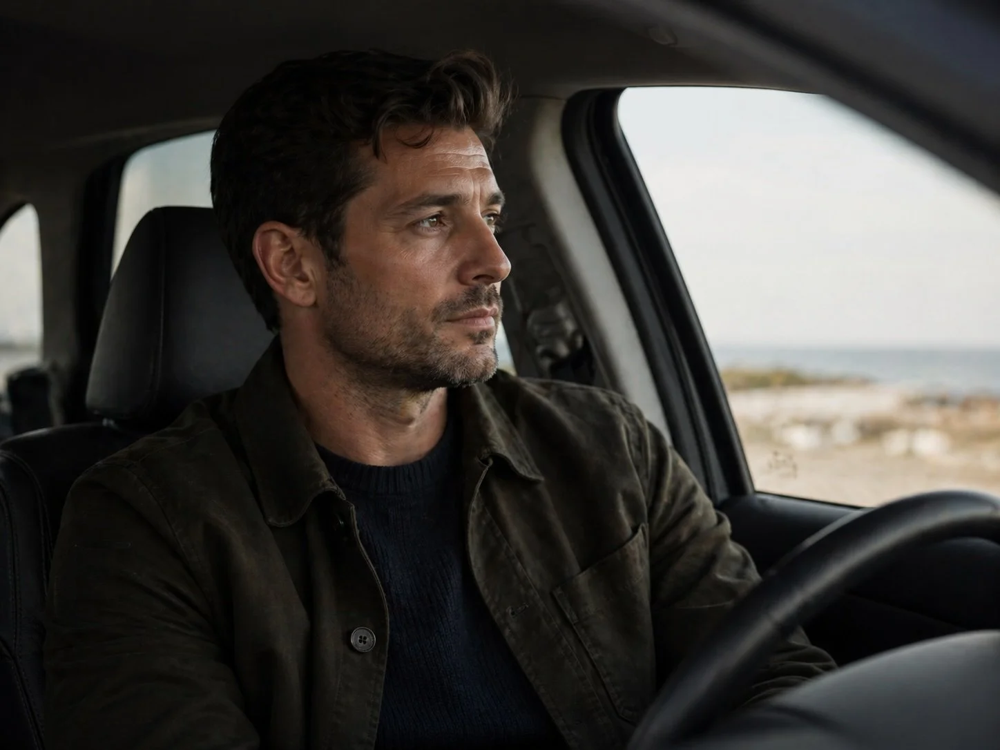 Man looking out over the California coast — therapy for men in Westlake Village