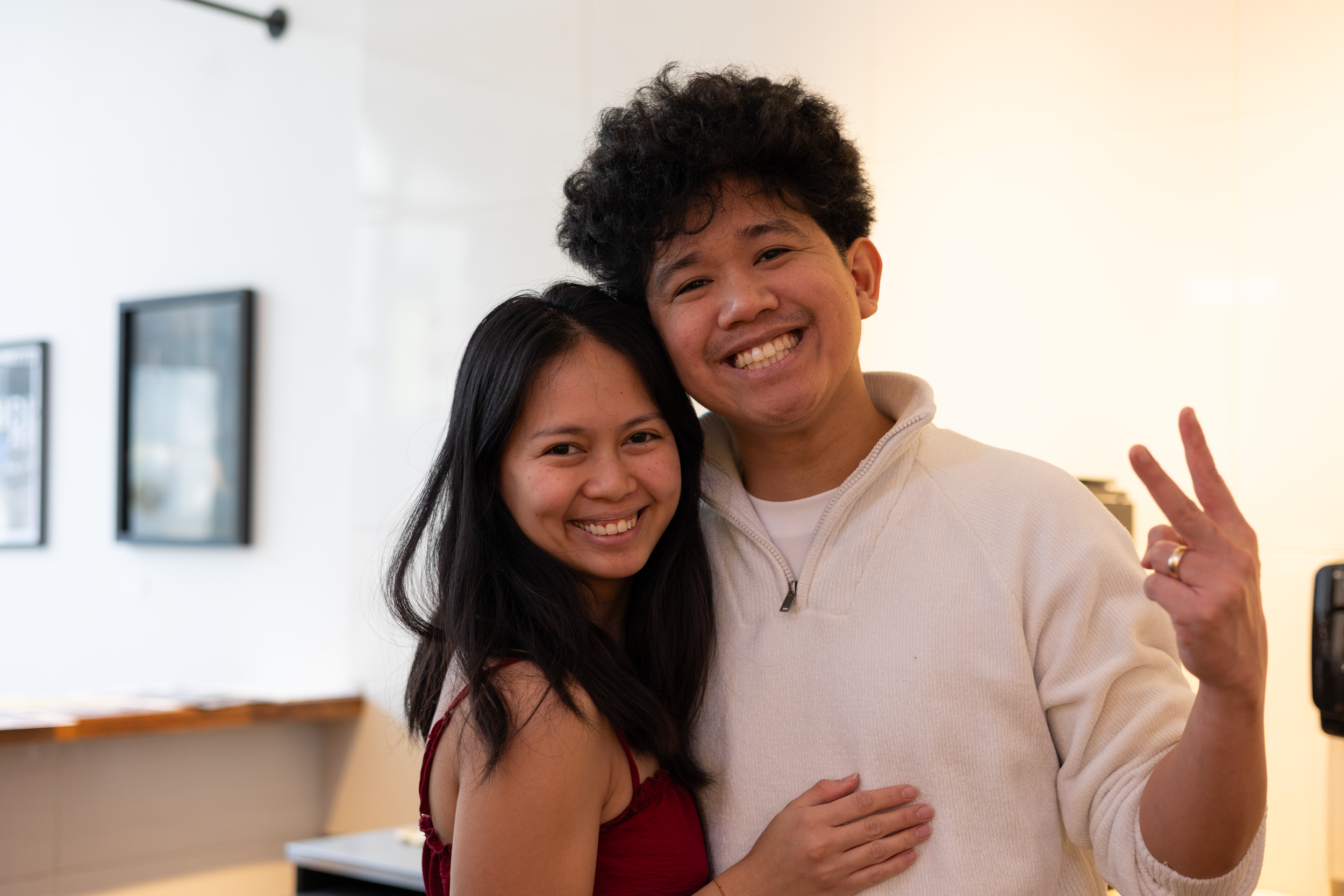 A photo of founders Karisse and Ashton