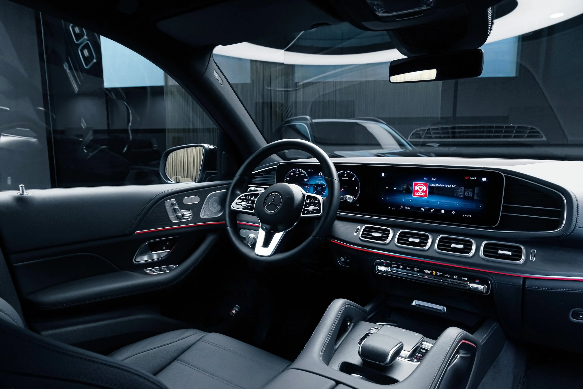 Mercedes interior