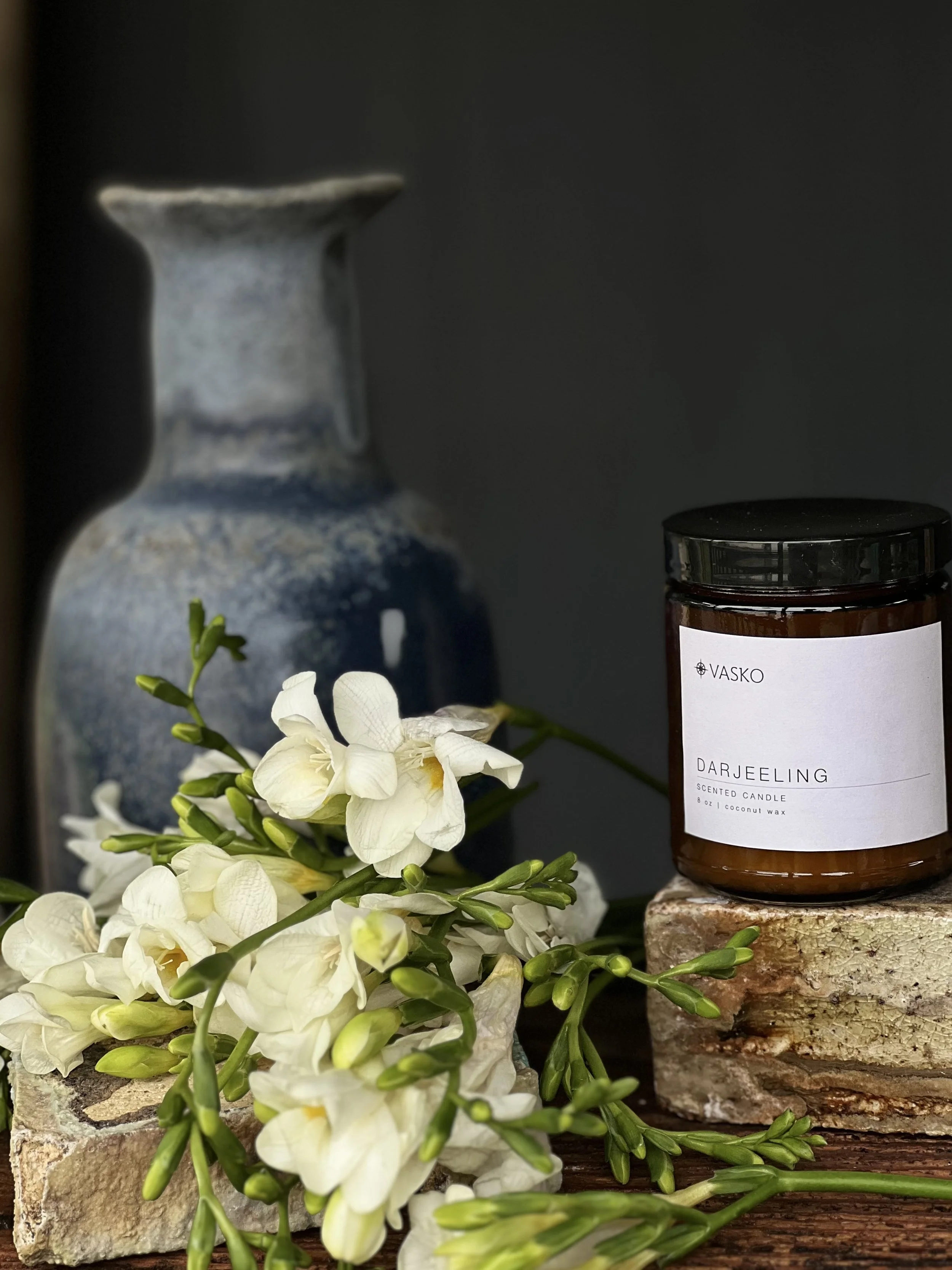 DARJEELING   8oz coconut wax candle
