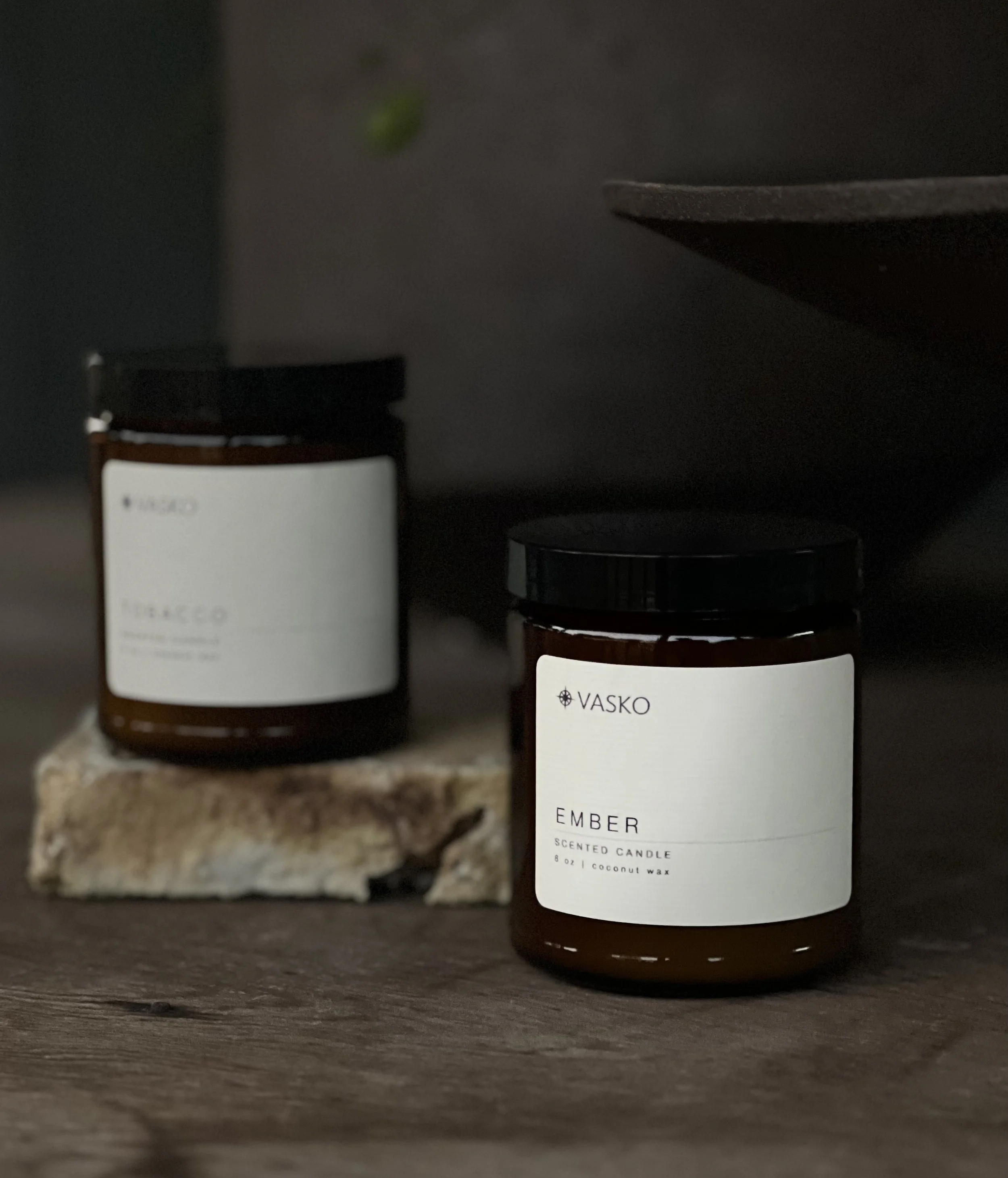 EMBER   8oz coconut wax candle