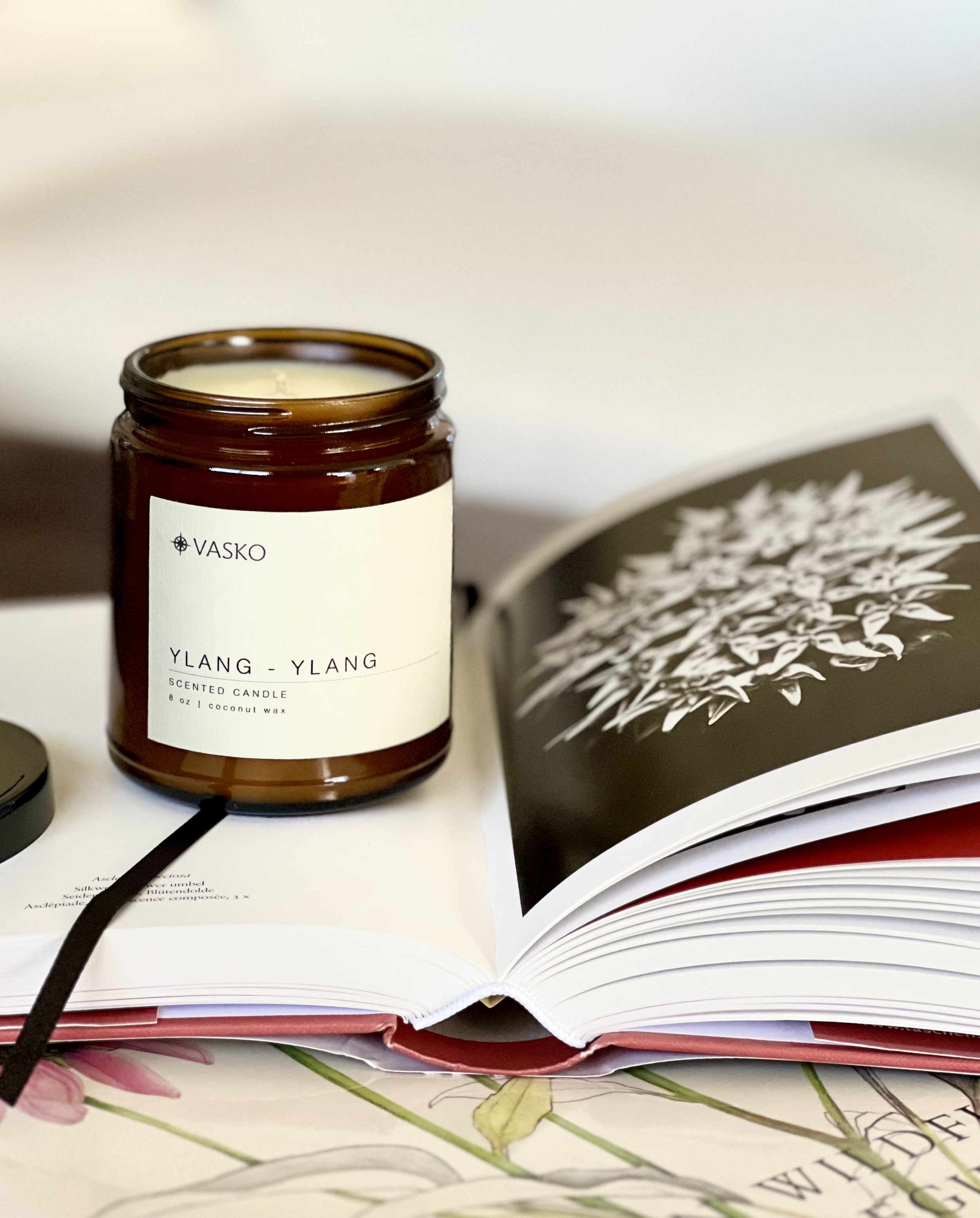 YLANG - YLANG   8oz coconut wax candle
