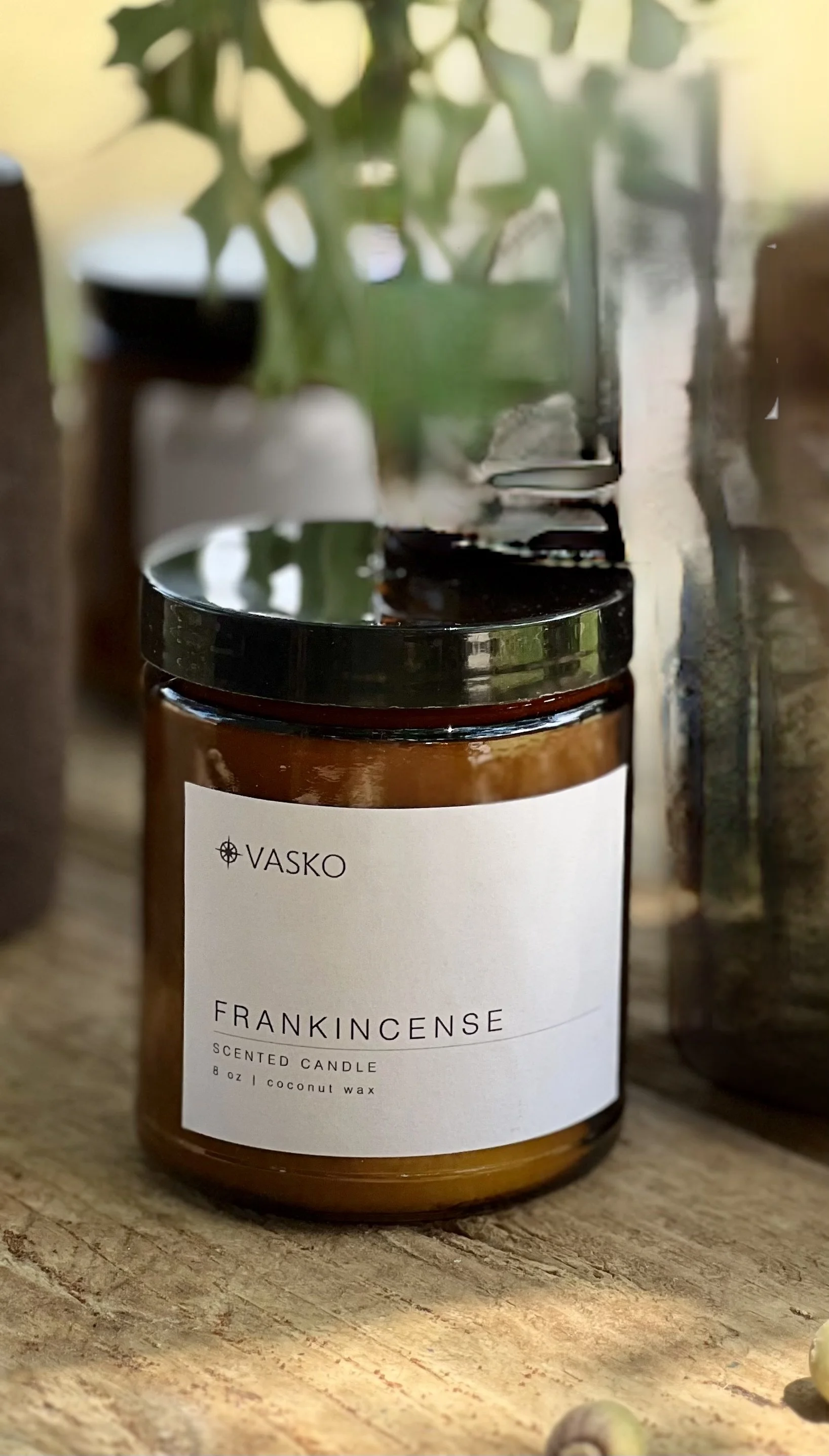 FRANKINCENSE   8oz coconut wax candle