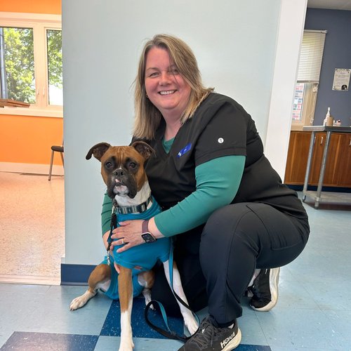 Lisa, office coordinator at Big Creek Veterinary Hospital in Delhi, Ontario
