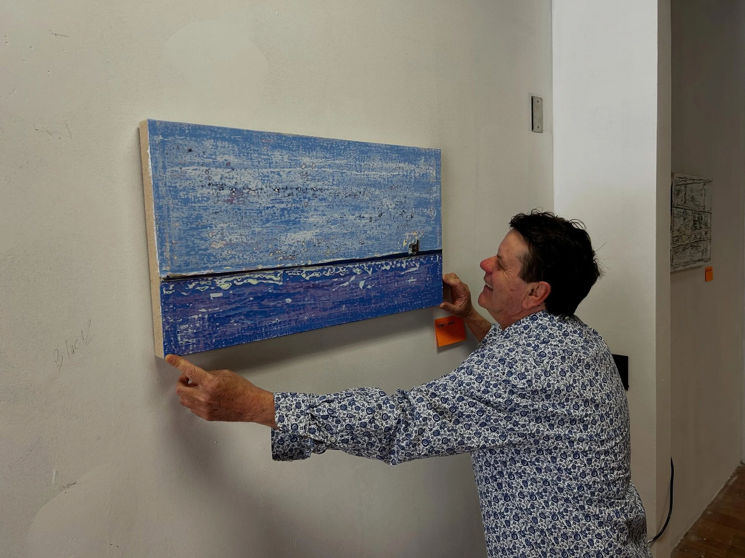 Photos from last months pop up- new work this Friday during First Friday same spot 51 Elliot Street