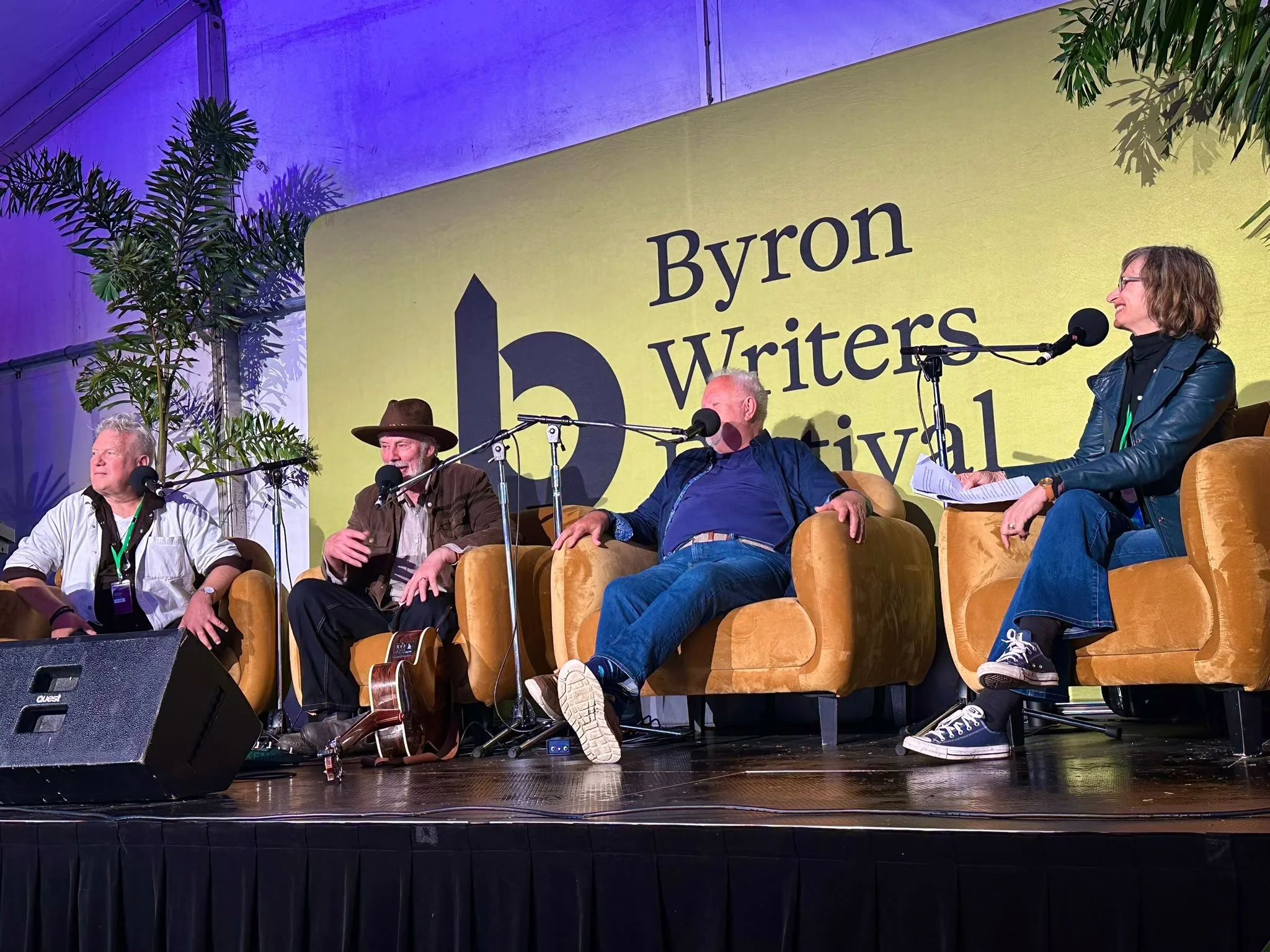 Musicland launch at the Byron Bay Writers Festival, 2026