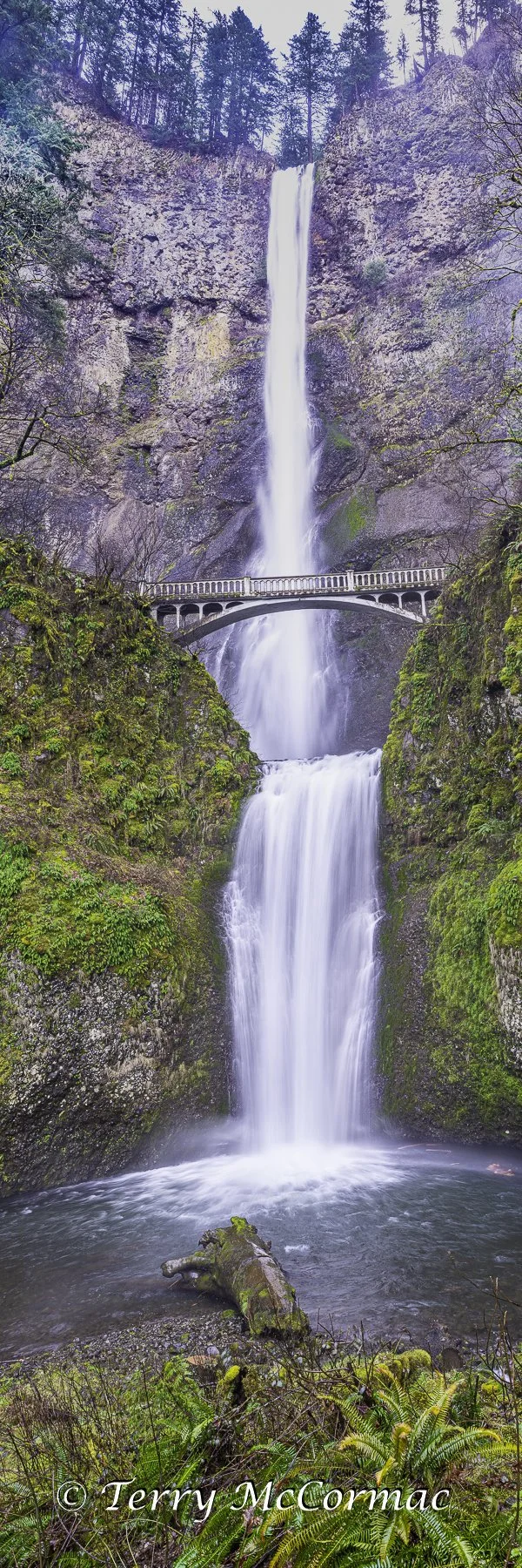 Multnomah Falls, The Columbia River Gorge Scenic Byway, Oregon