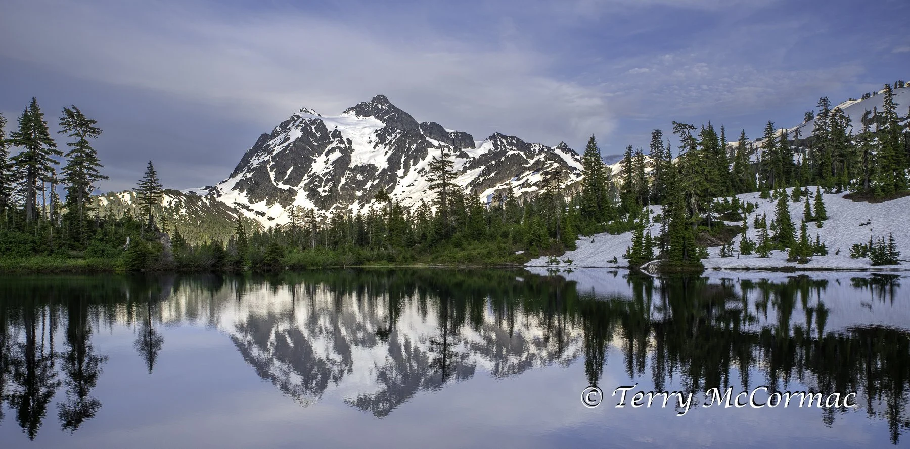  Mt. Shuksan at Picture Lake