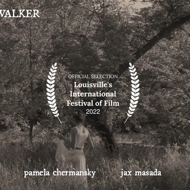 Last third of a three-part header image for the film, with trees and grasses in the backdrop, listing the filmmakers (Tay Rogers and Lillian Walker) and cast (Jason Jackson, Bea Cordelia, Alana Parekh, Haydee Souffrant, Jason Raynard, Pamela Chermans