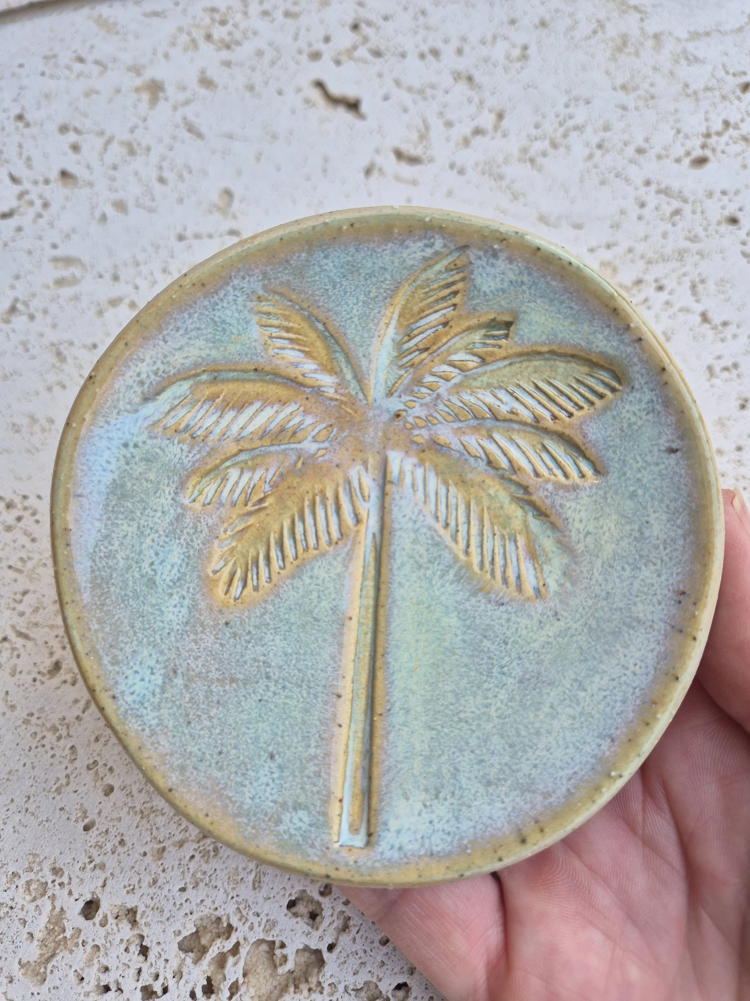 Round Palm Trinket Dish