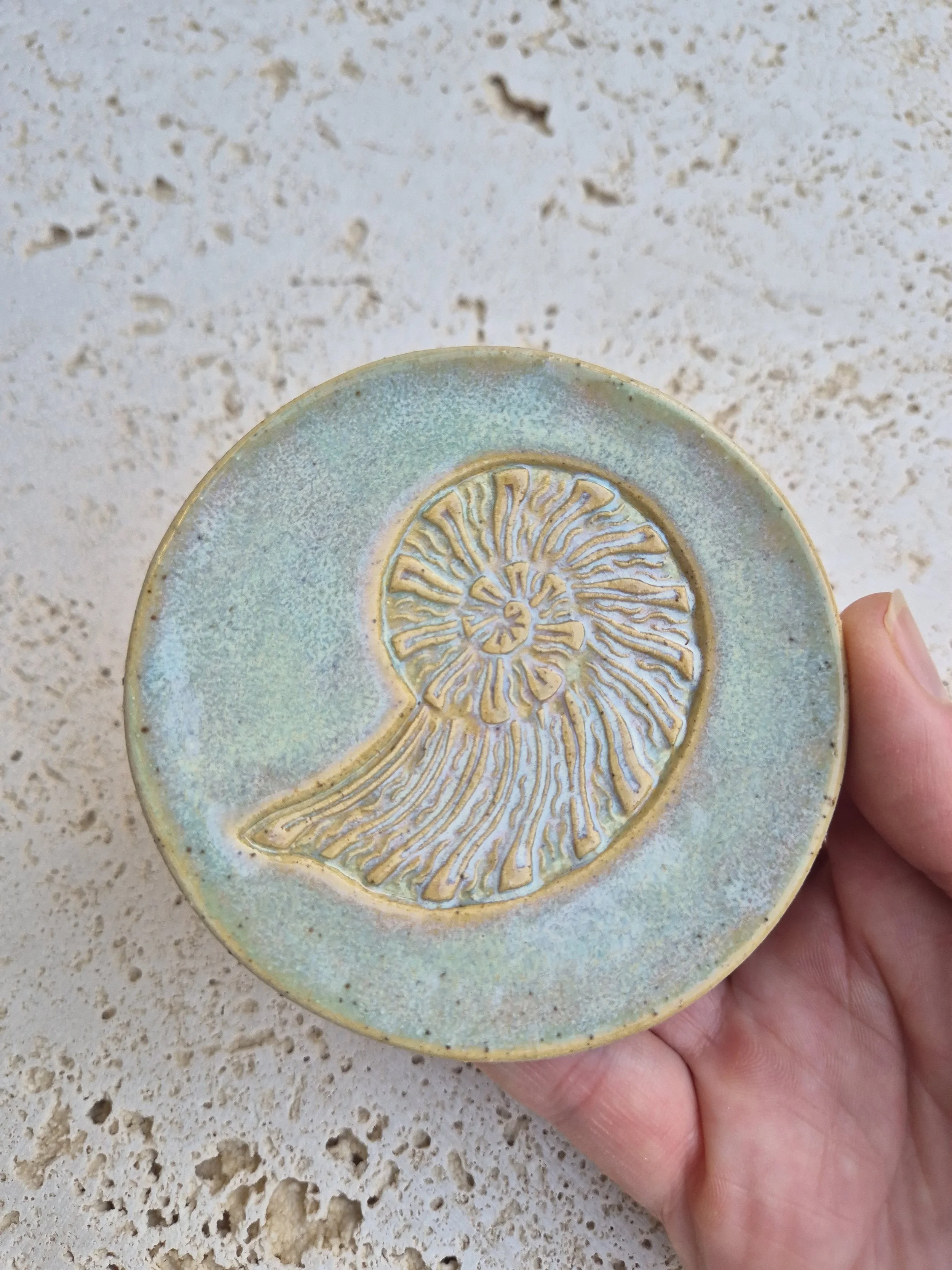 Nautilus Motif Trinket Dish