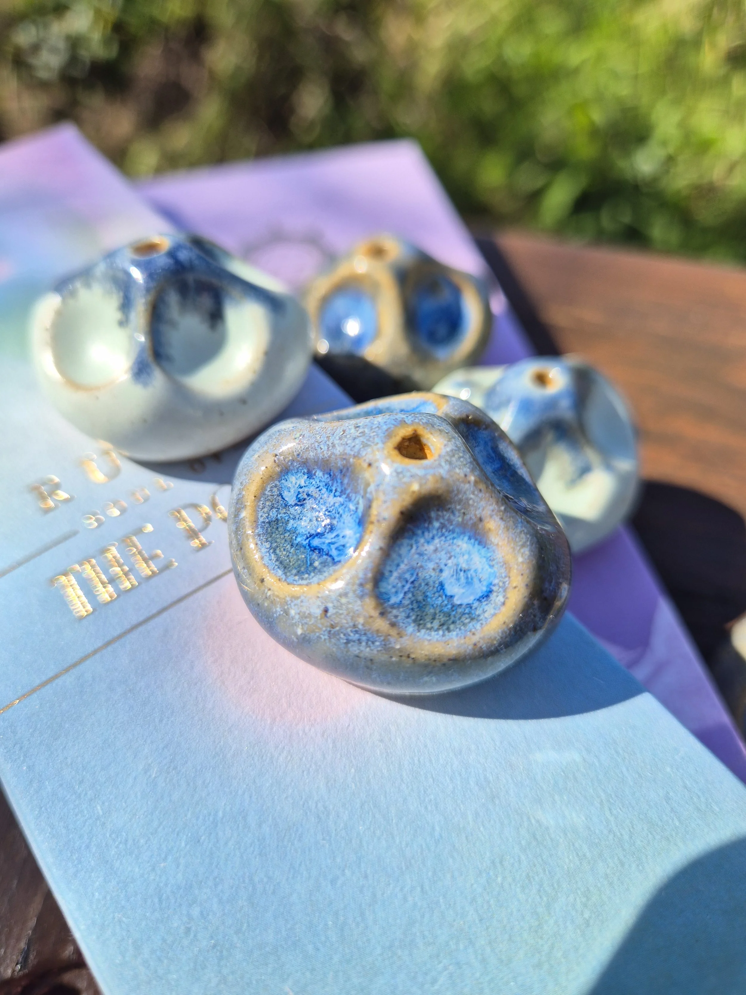 Tidepool Ceramic Incense Holder