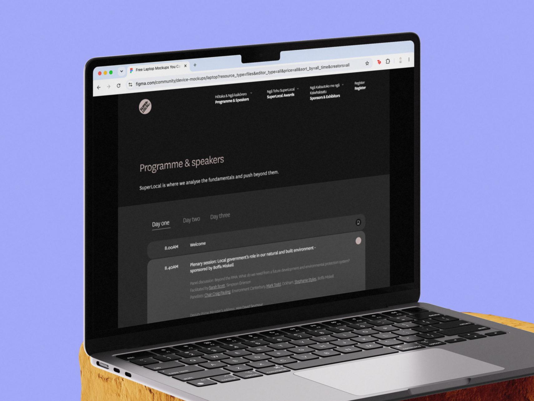 Website design