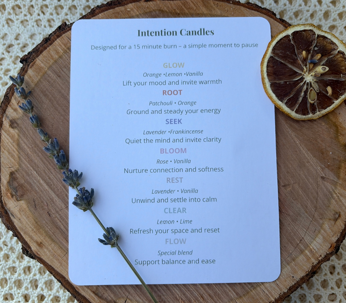 Candle Bundle- Choose your 7