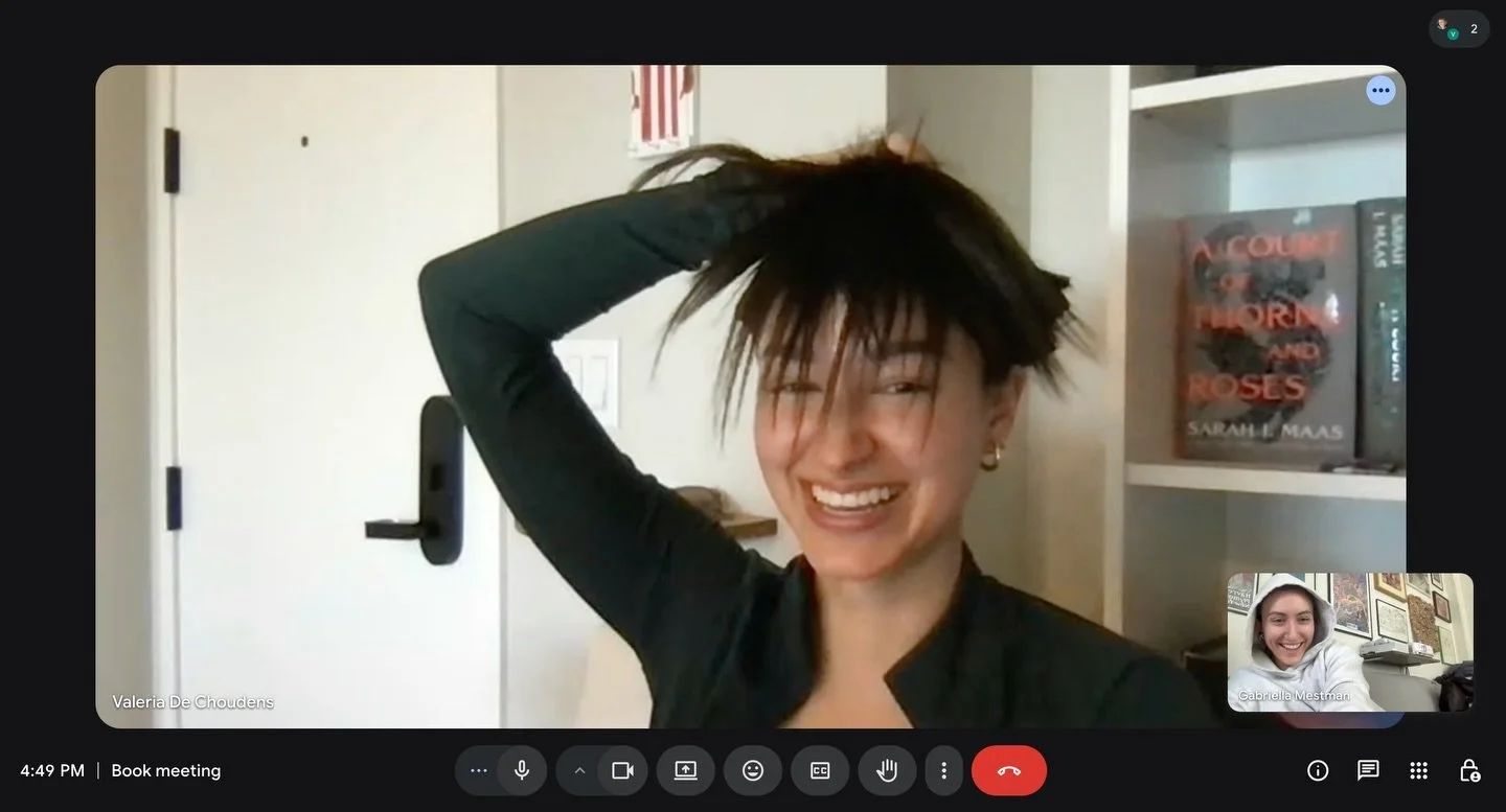 mid-meeting shenanigans 🙃 lost our minds somewhere around 45k words, let us know if you find them!!